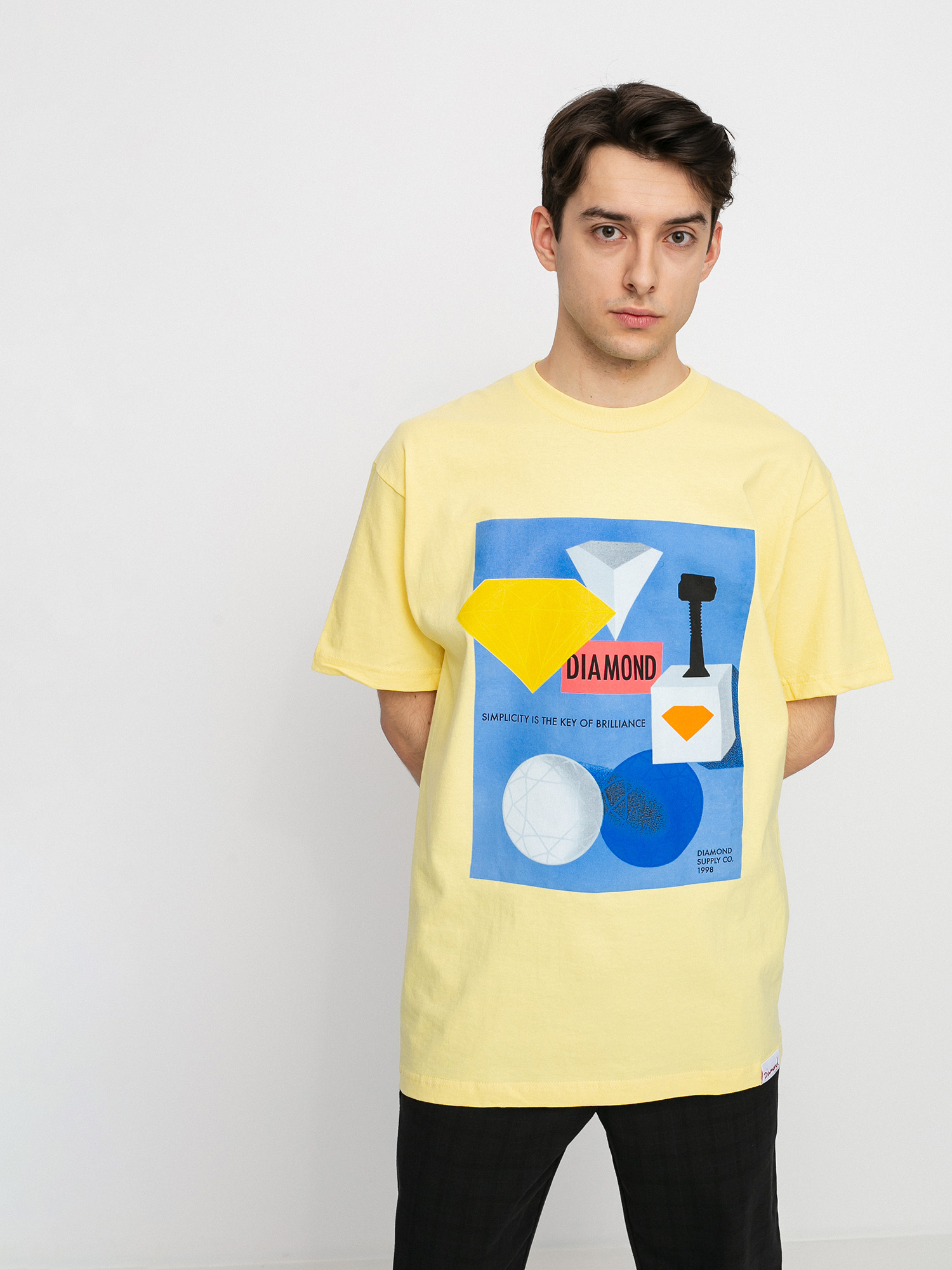 T-shirt Diamond Supply Co. Silhouette (banana)