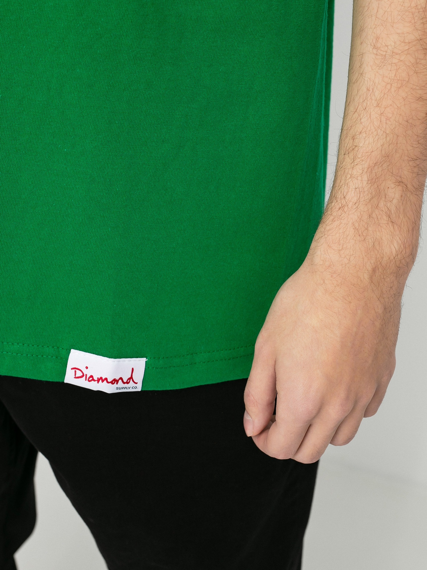 T-shirt Diamond Supply Co. Pendant (forest green)