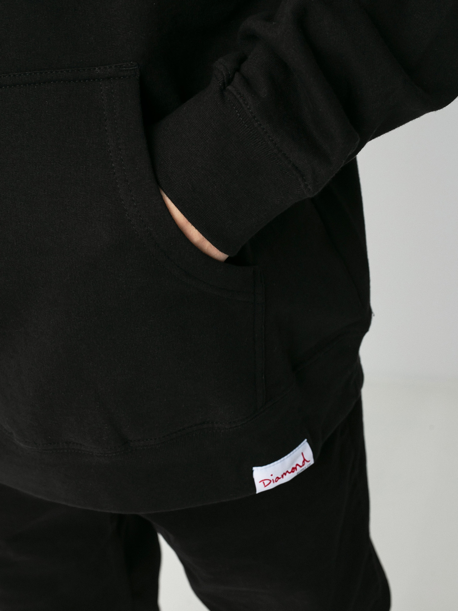 Bluza z kapturem Diamond Supply Co. Summertime HD (black)