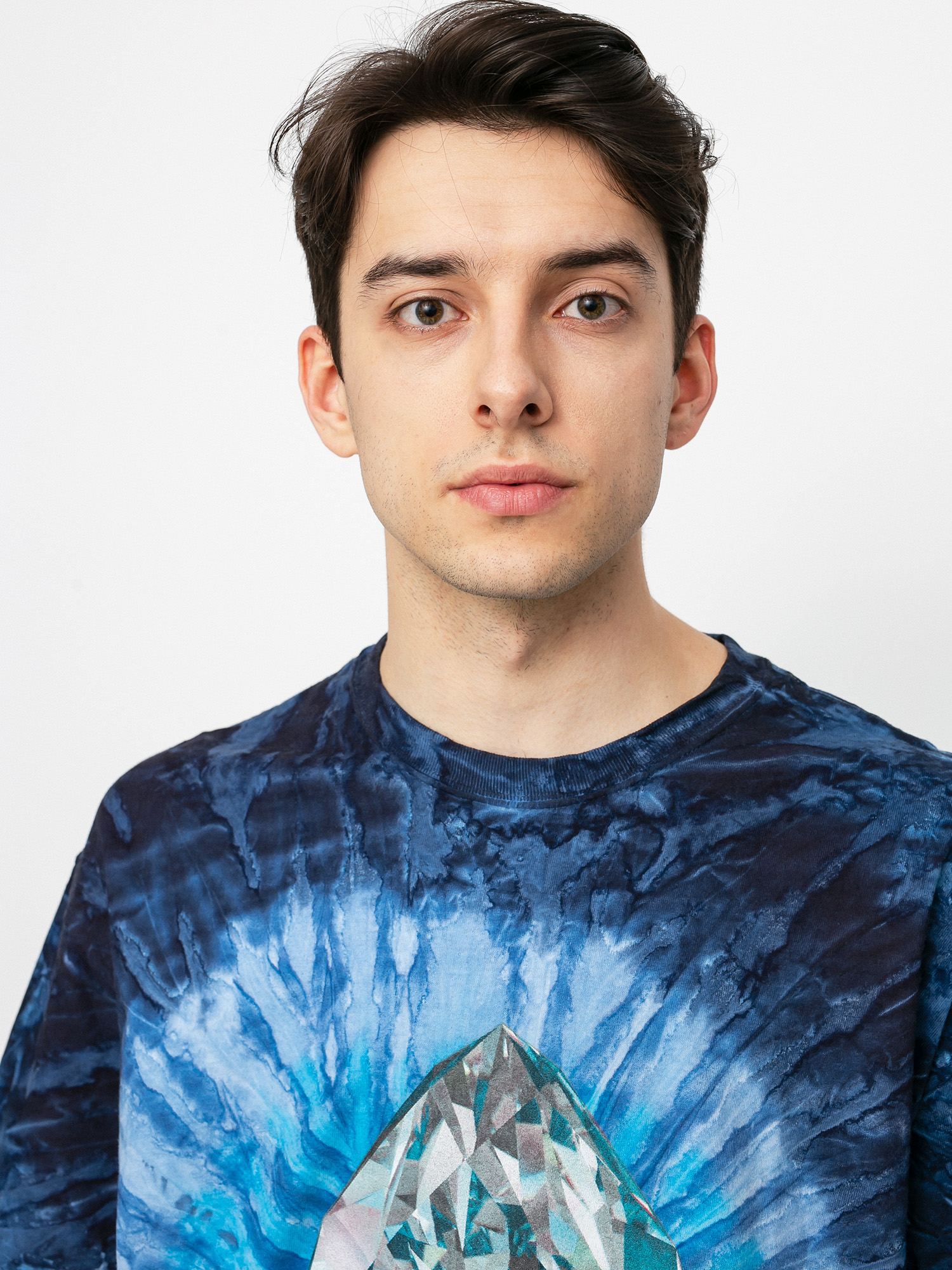 T-shirt Diamond Supply Co. Galactic Diamond Tie Dye (tour bus)