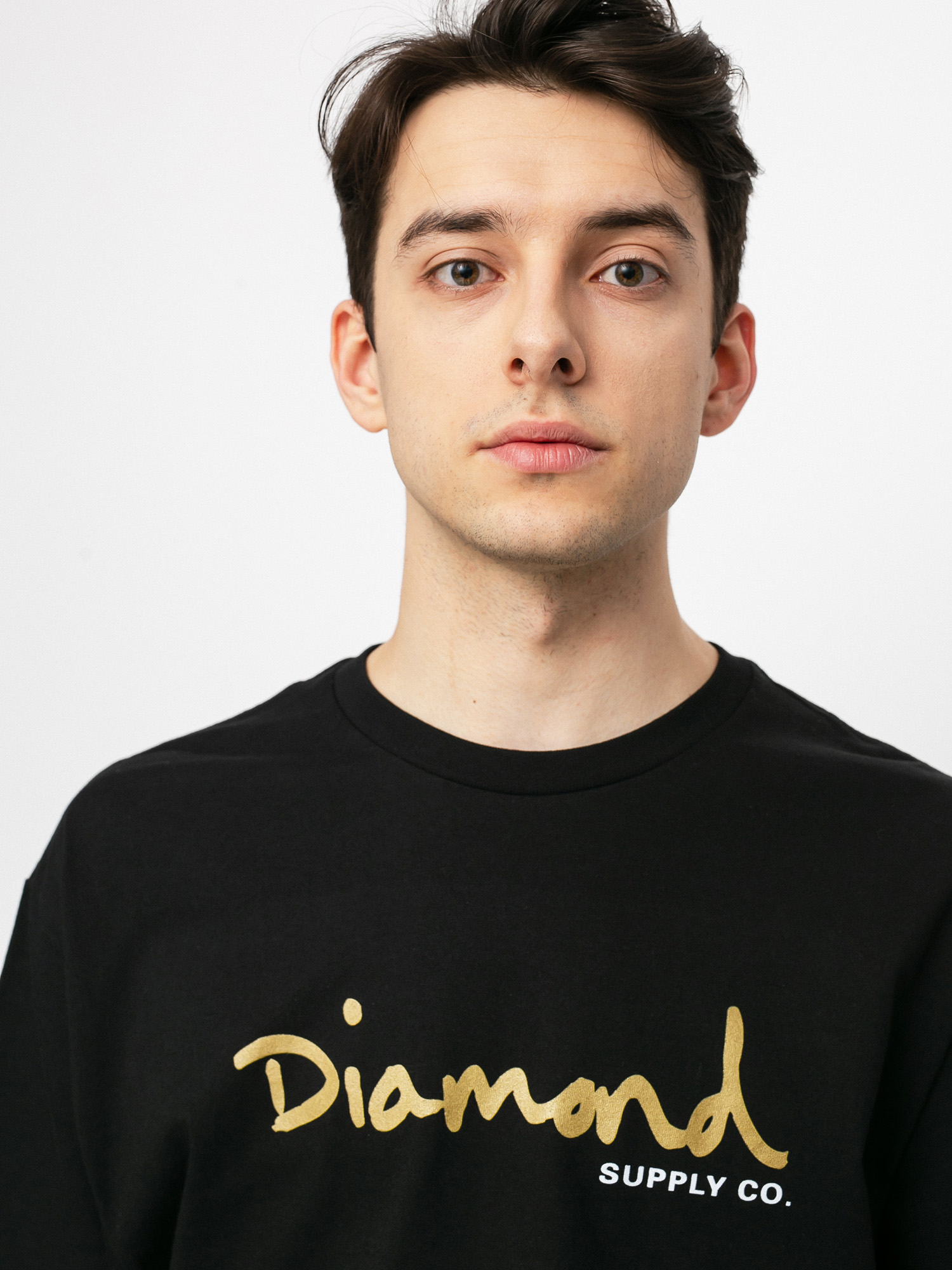 T-shirt Diamond Supply Co. Og Script (black)