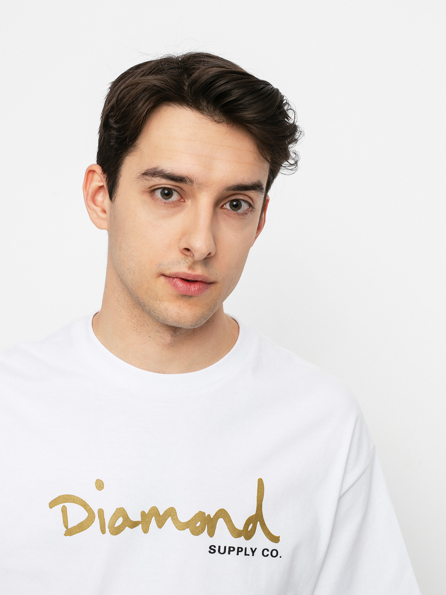 T-shirt Diamond Supply Co. Og Script (white)