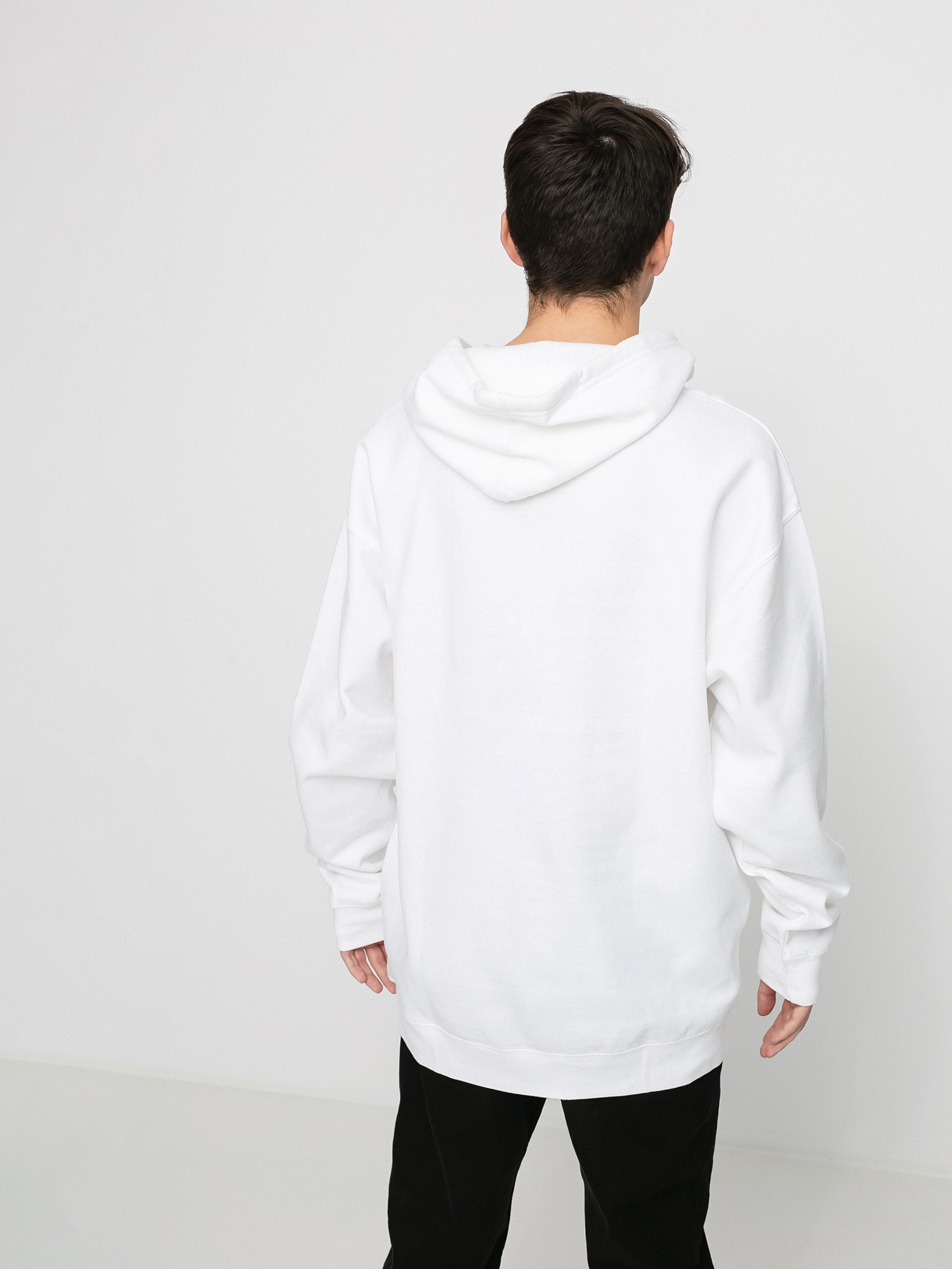 Bluza z kapturem Diamond Supply Co. Rosary Box Logo HD (white)