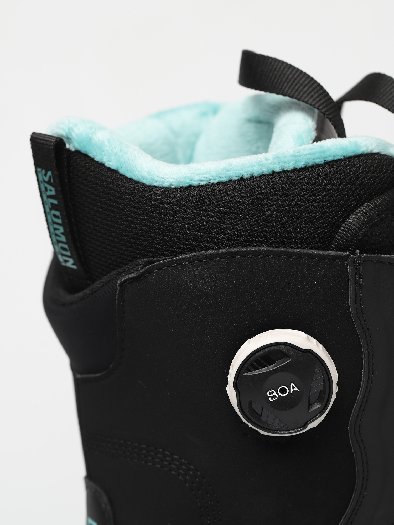 Damskie Buty snowboardowe Salomon Ivy Boa Sj Boa (black bk/bk/meadowbr)