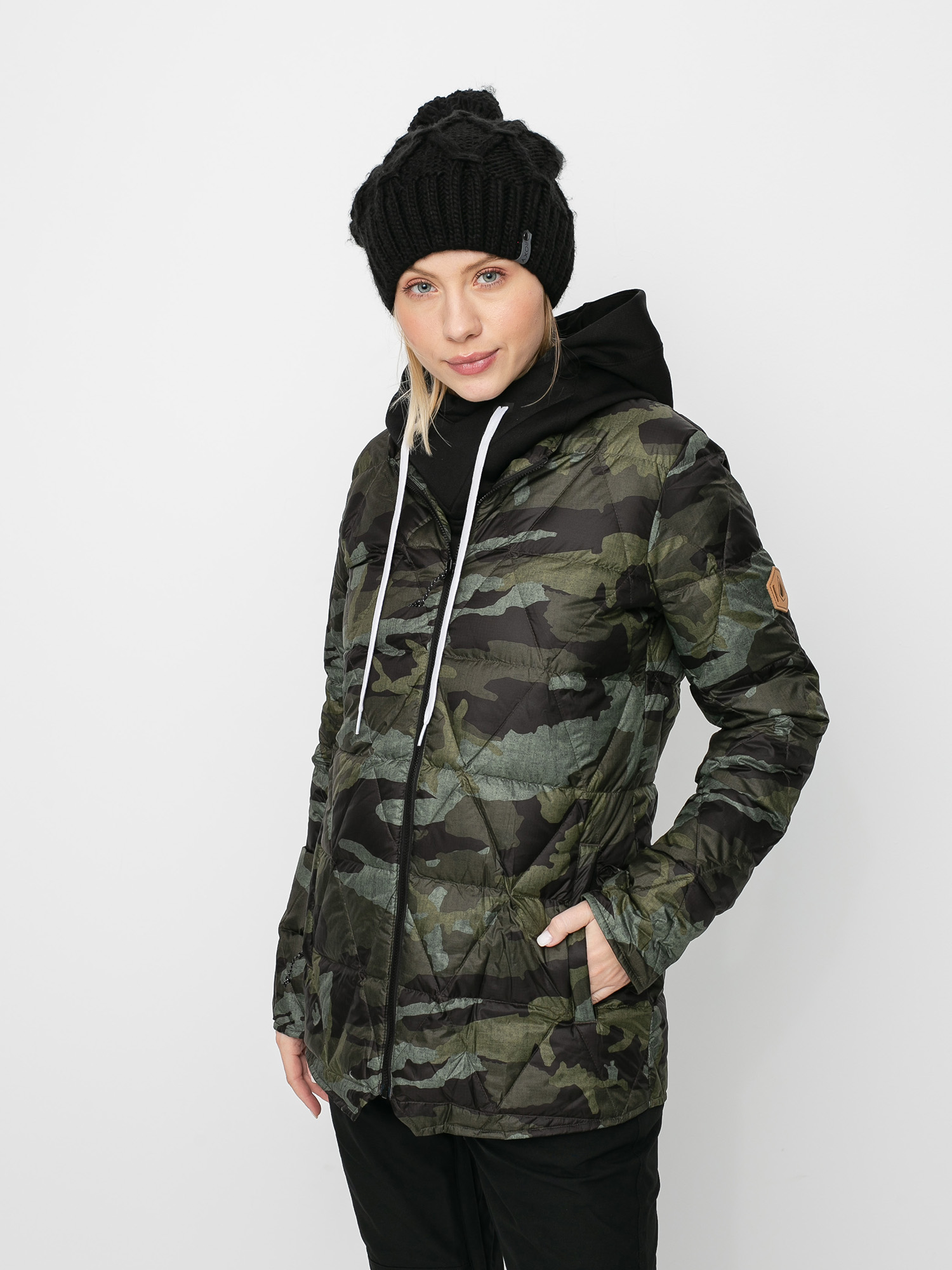 Damska Kurtka snowboardowa Volcom Iris 3 In 1 Gore (black red)