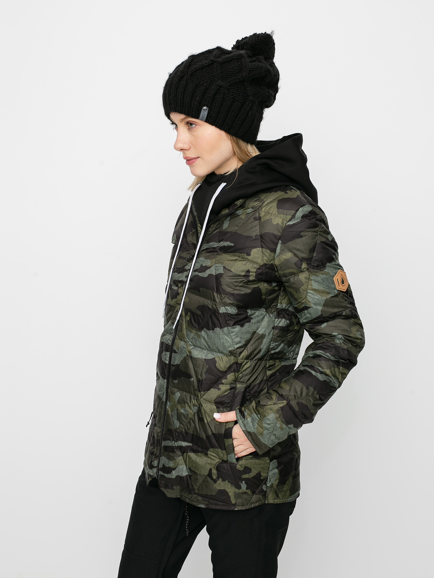Damska Kurtka snowboardowa Volcom Iris 3 In 1 Gore (black red)