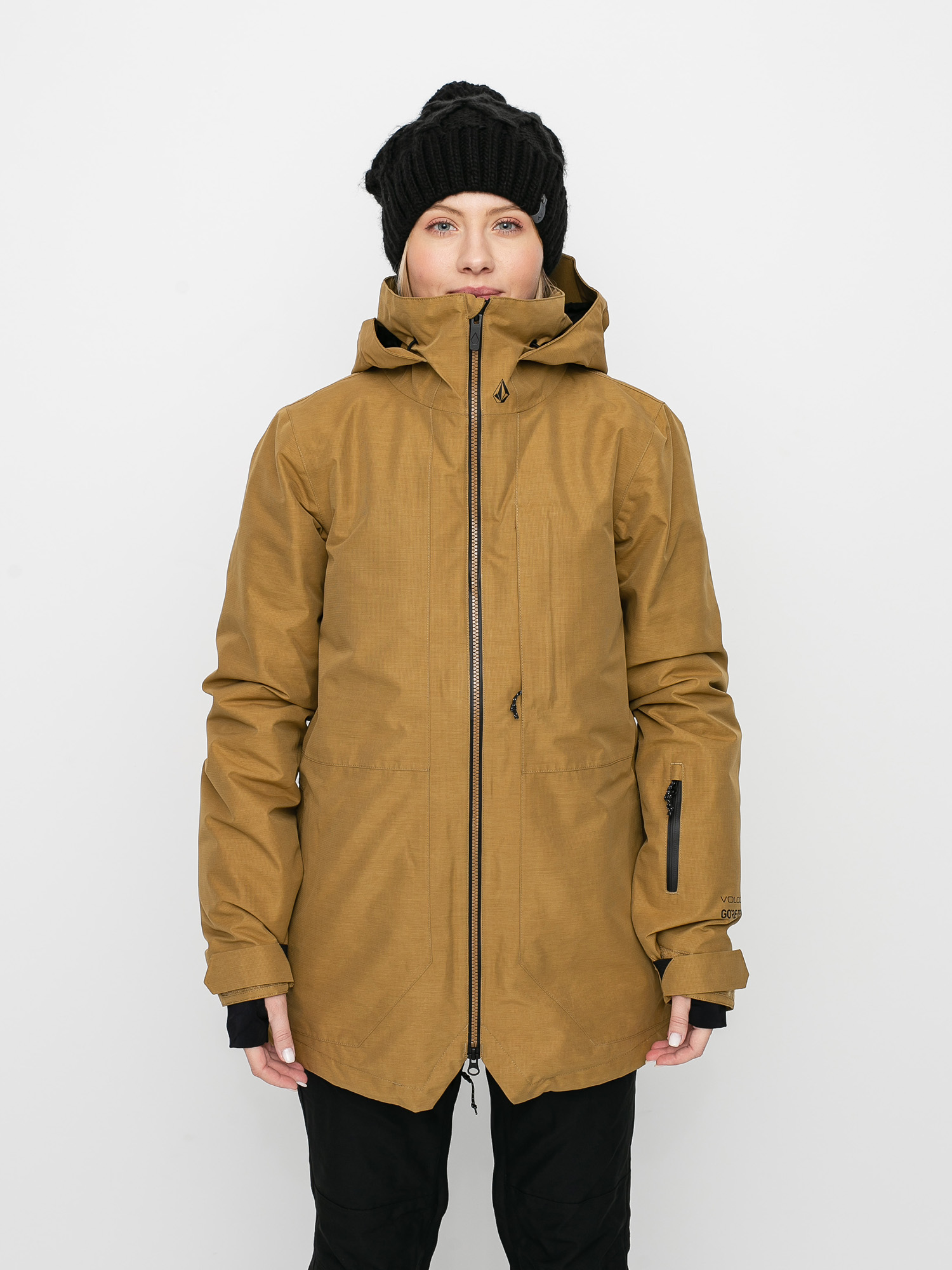 Damska Kurtka snowboardowa Volcom Iris 3 In 1 Gore (burnt khaki)