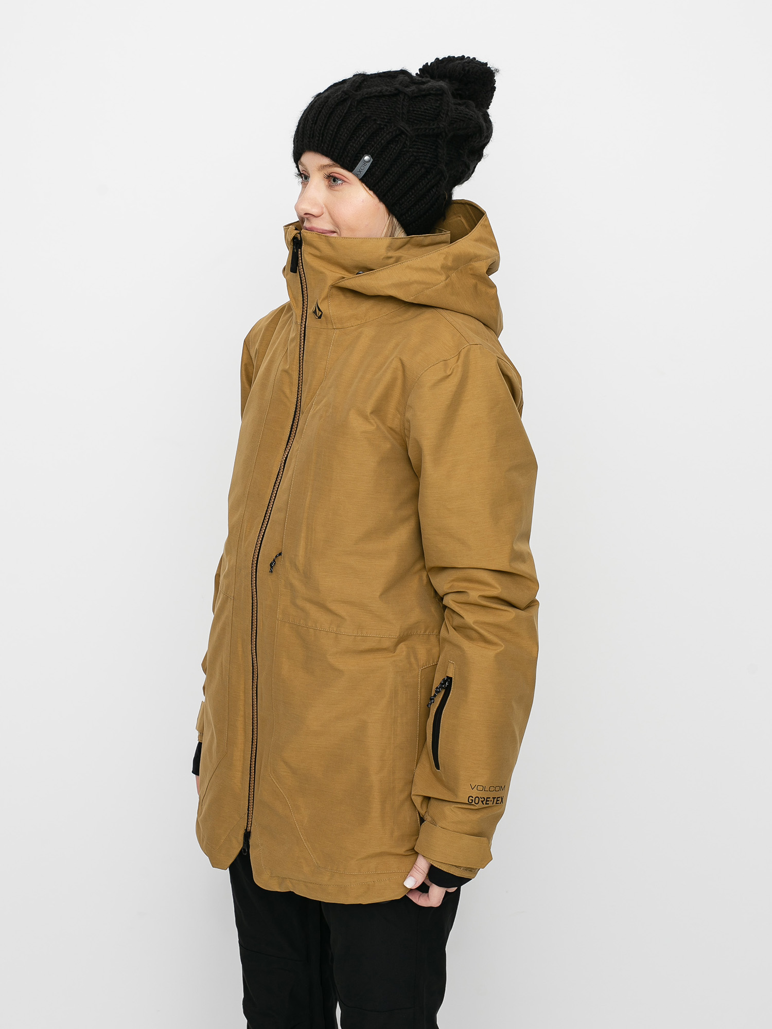 Damska Kurtka snowboardowa Volcom Iris 3 In 1 Gore (burnt khaki)