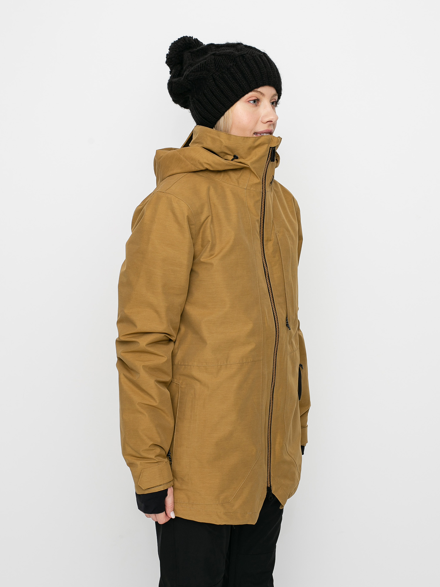 Damska Kurtka snowboardowa Volcom Iris 3 In 1 Gore (burnt khaki)