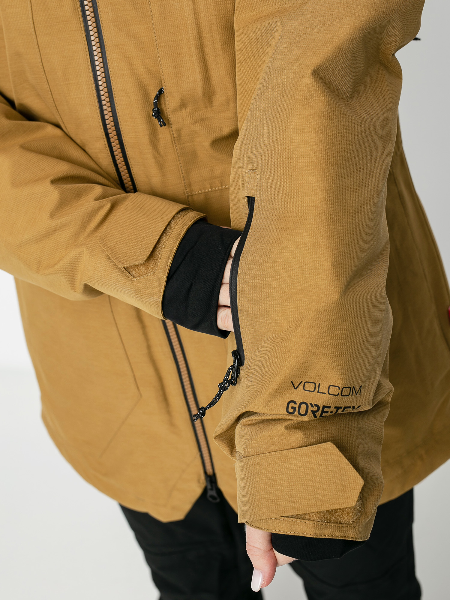 Damska Kurtka snowboardowa Volcom Iris 3 In 1 Gore (burnt khaki)