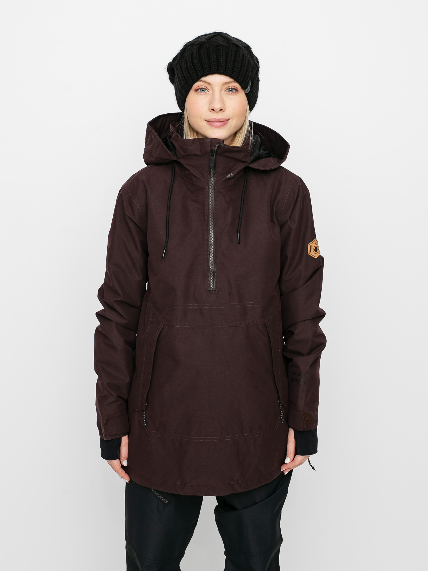Damska Kurtka snowboardowa Volcom Fern Ins Gore Pullover (black red)