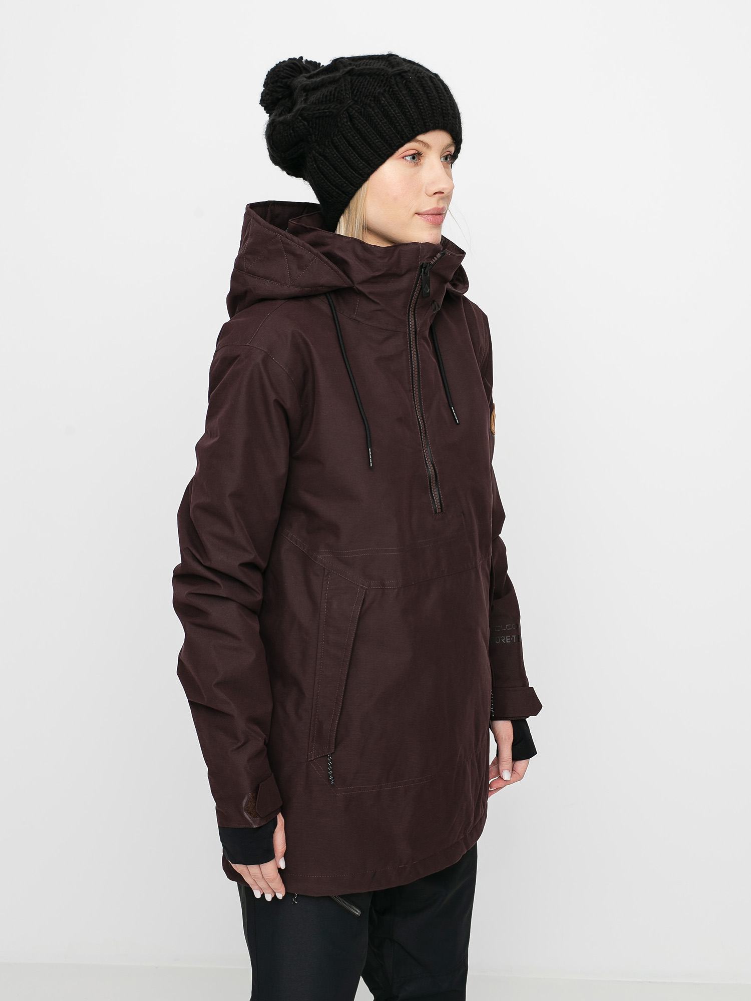 Damska Kurtka snowboardowa Volcom Fern Ins Gore Pullover (black red)