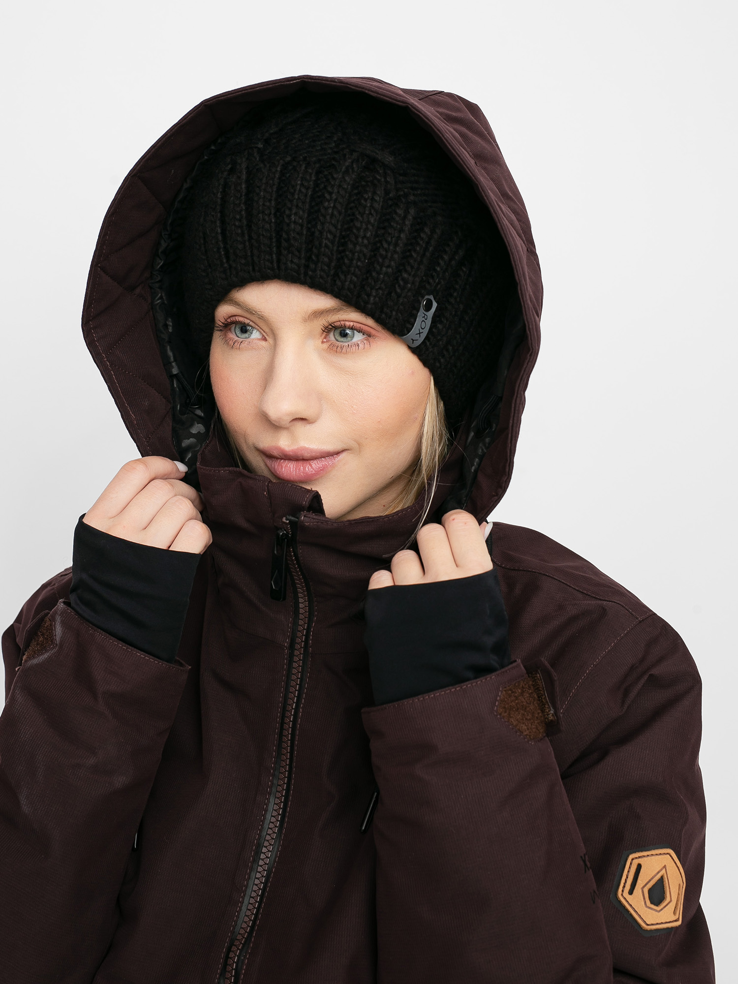 Damska Kurtka snowboardowa Volcom Fern Ins Gore Pullover (black red)