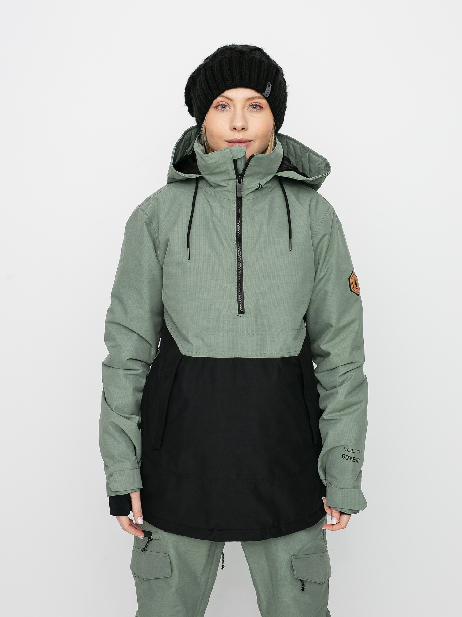 Damska Kurtka snowboardowa Volcom Fern Ins Gore Pullover (dusty green)