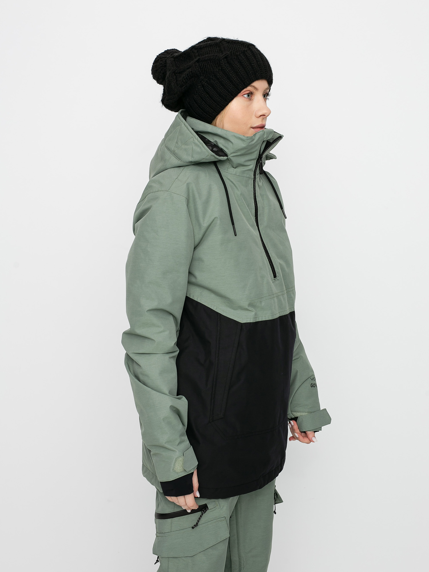 Damska Kurtka snowboardowa Volcom Fern Ins Gore Pullover (dusty green)