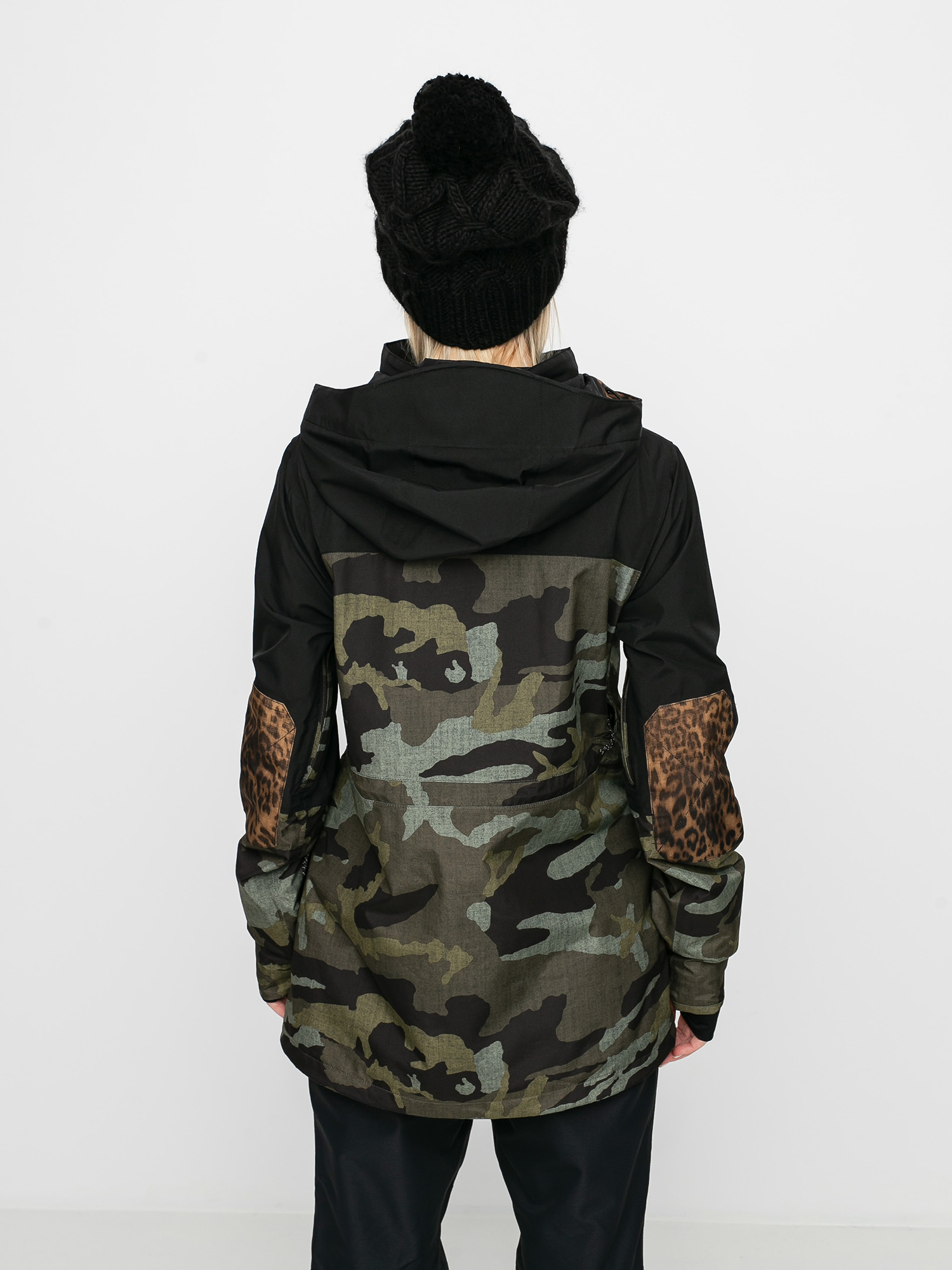Damska Kurtka snowboardowa Volcom Leda Gore Tex (service green)