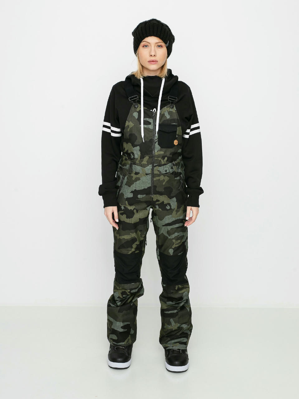 Damskie Spodnie snowboardowe Volcom Swift Bib Overall (service green)