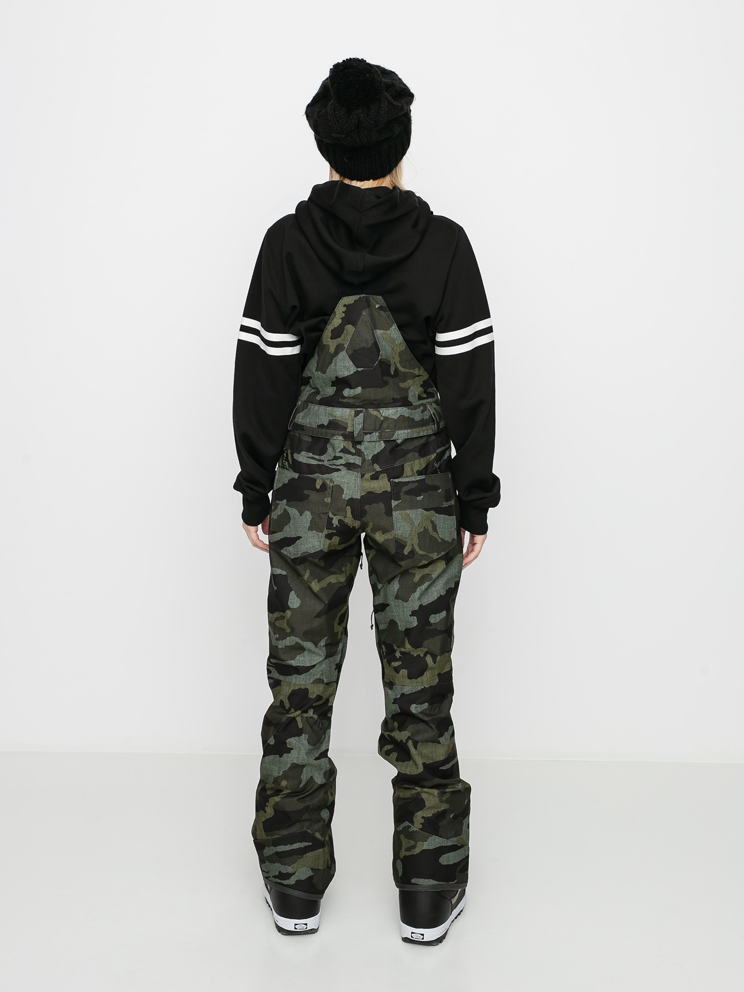 Damskie Spodnie snowboardowe Volcom Swift Bib Overall (service green)