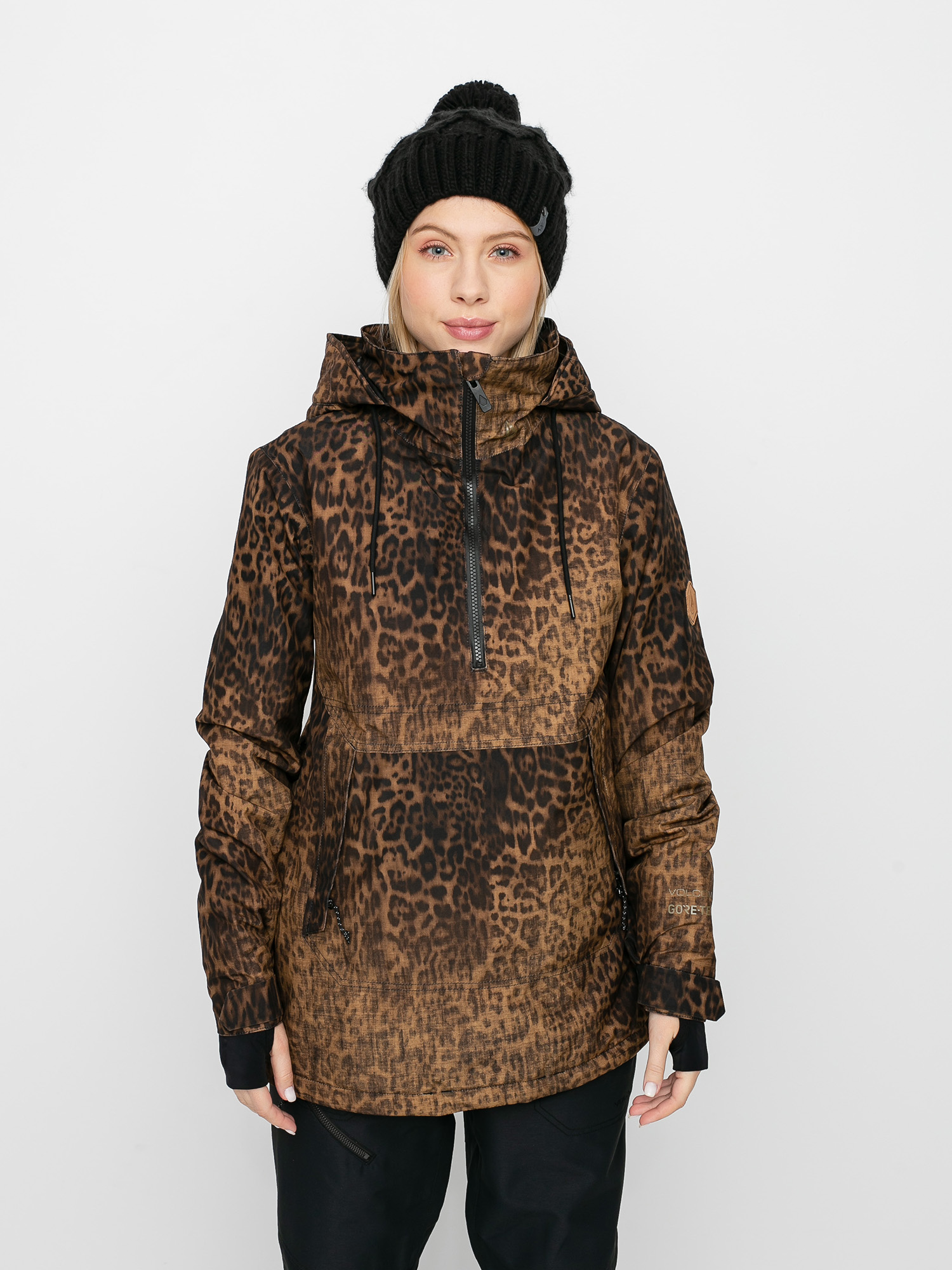 Damska Kurtka snowboardowa Volcom Fern Ins Gore Pullover (leopard)