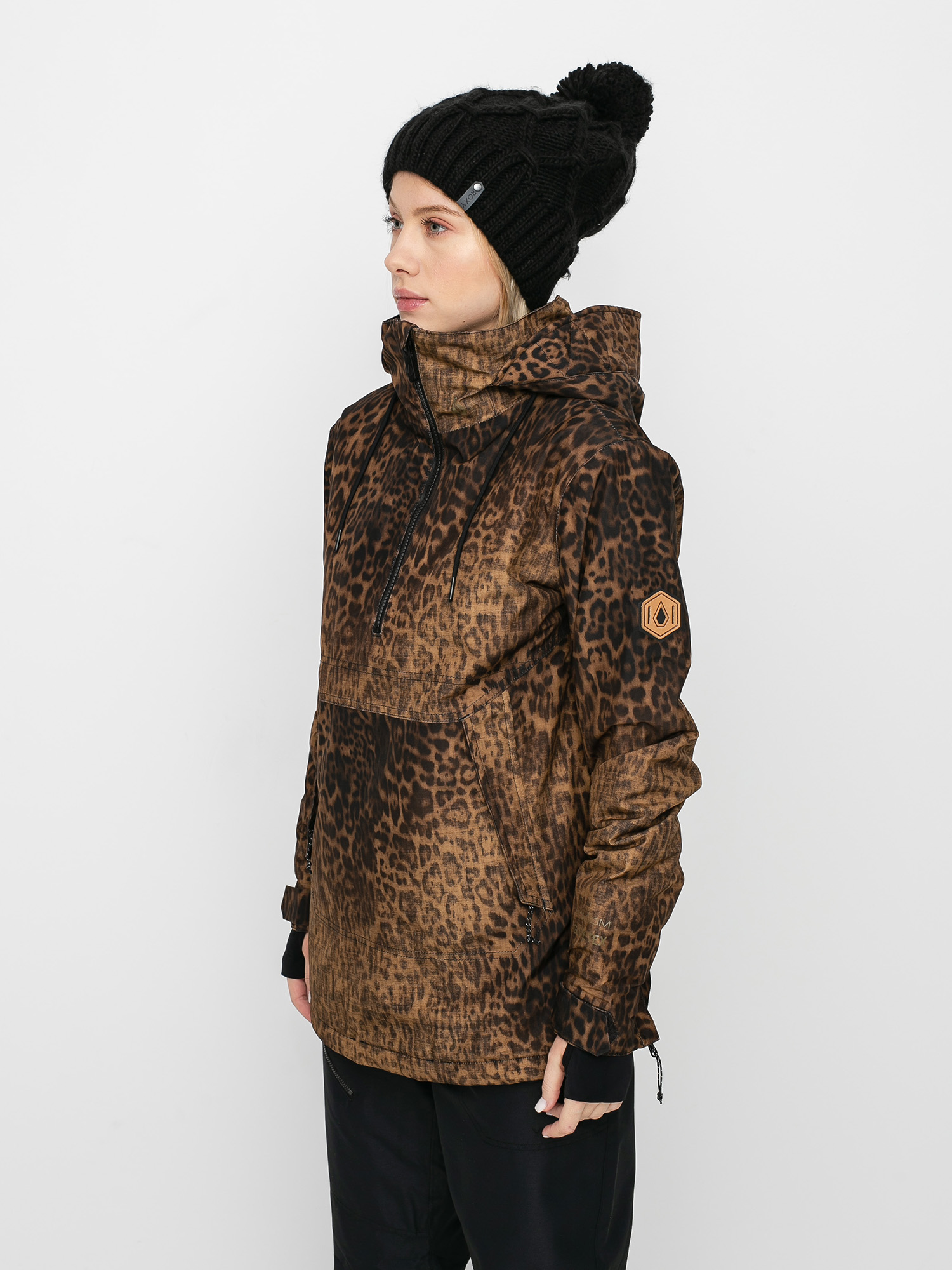 Damska Kurtka snowboardowa Volcom Fern Ins Gore Pullover (leopard)