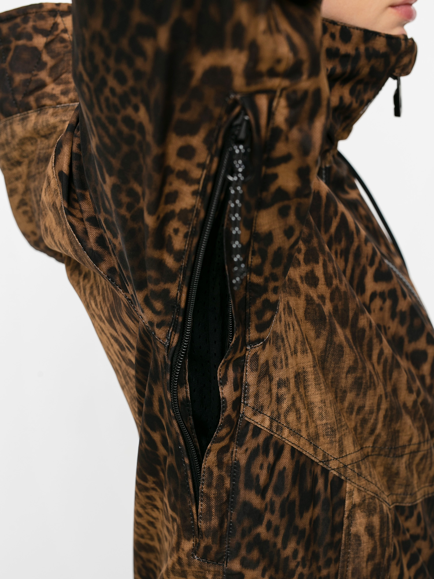 Damska Kurtka snowboardowa Volcom Fern Ins Gore Pullover (leopard)