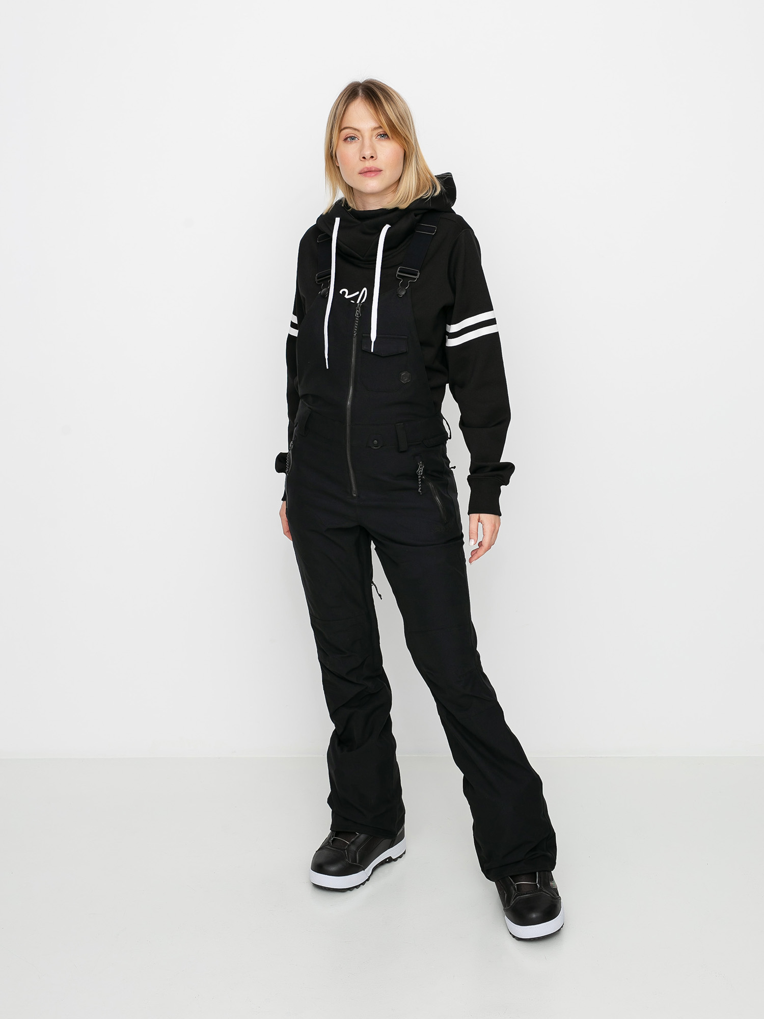 Damskie Spodnie snowboardowe Volcom Swift Bib Overall (black)