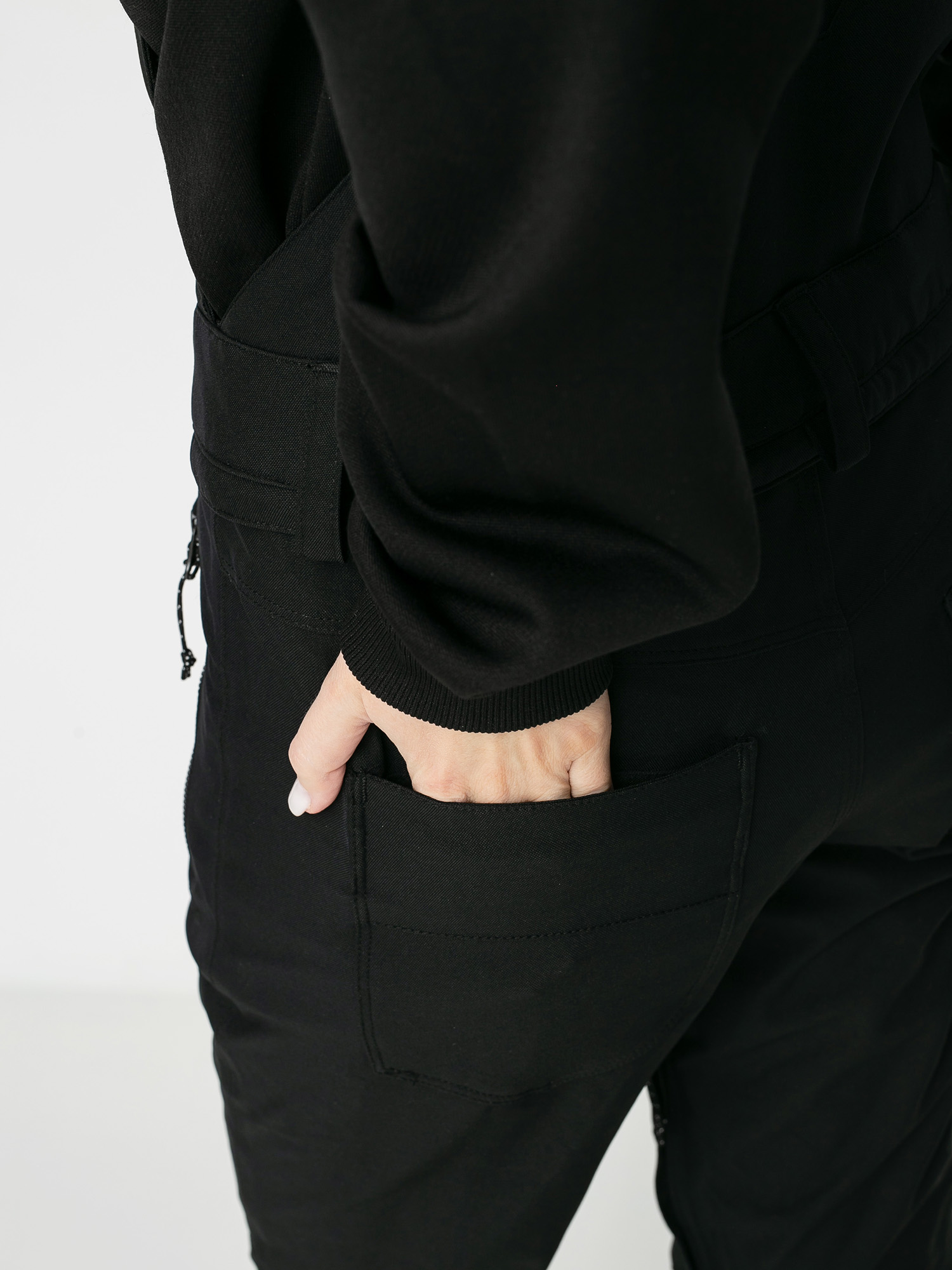 Damskie Spodnie snowboardowe Volcom Swift Bib Overall (black)