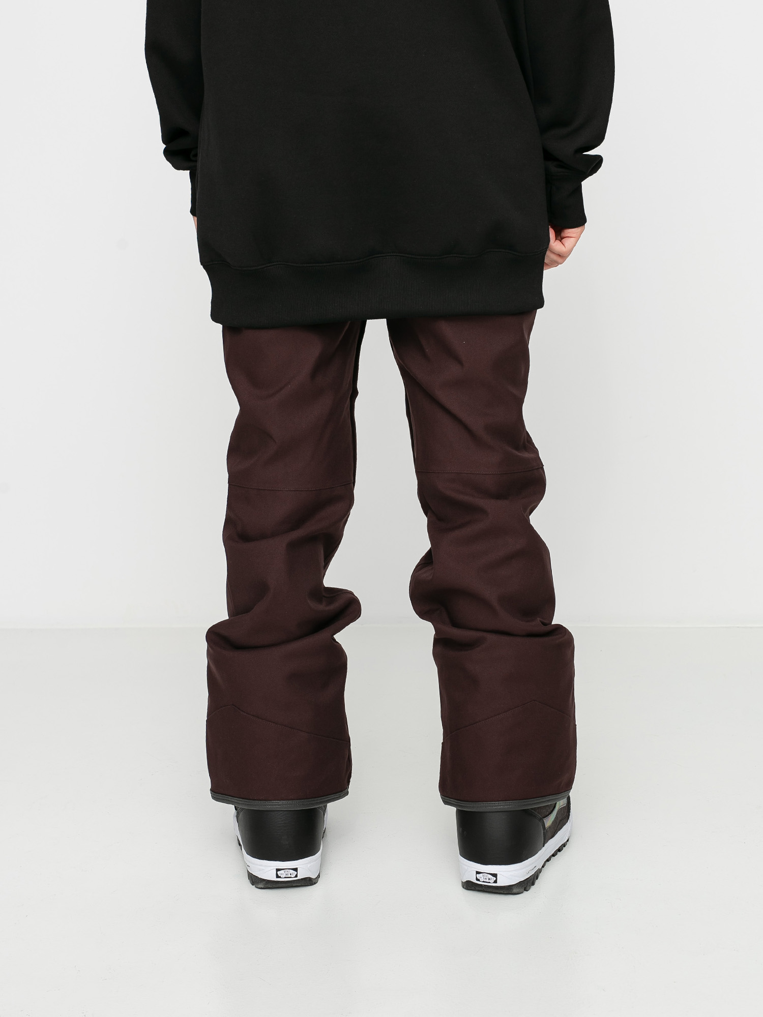 Damskie Spodnie snowboardowe Volcom Grail 3D Stretch (black red)