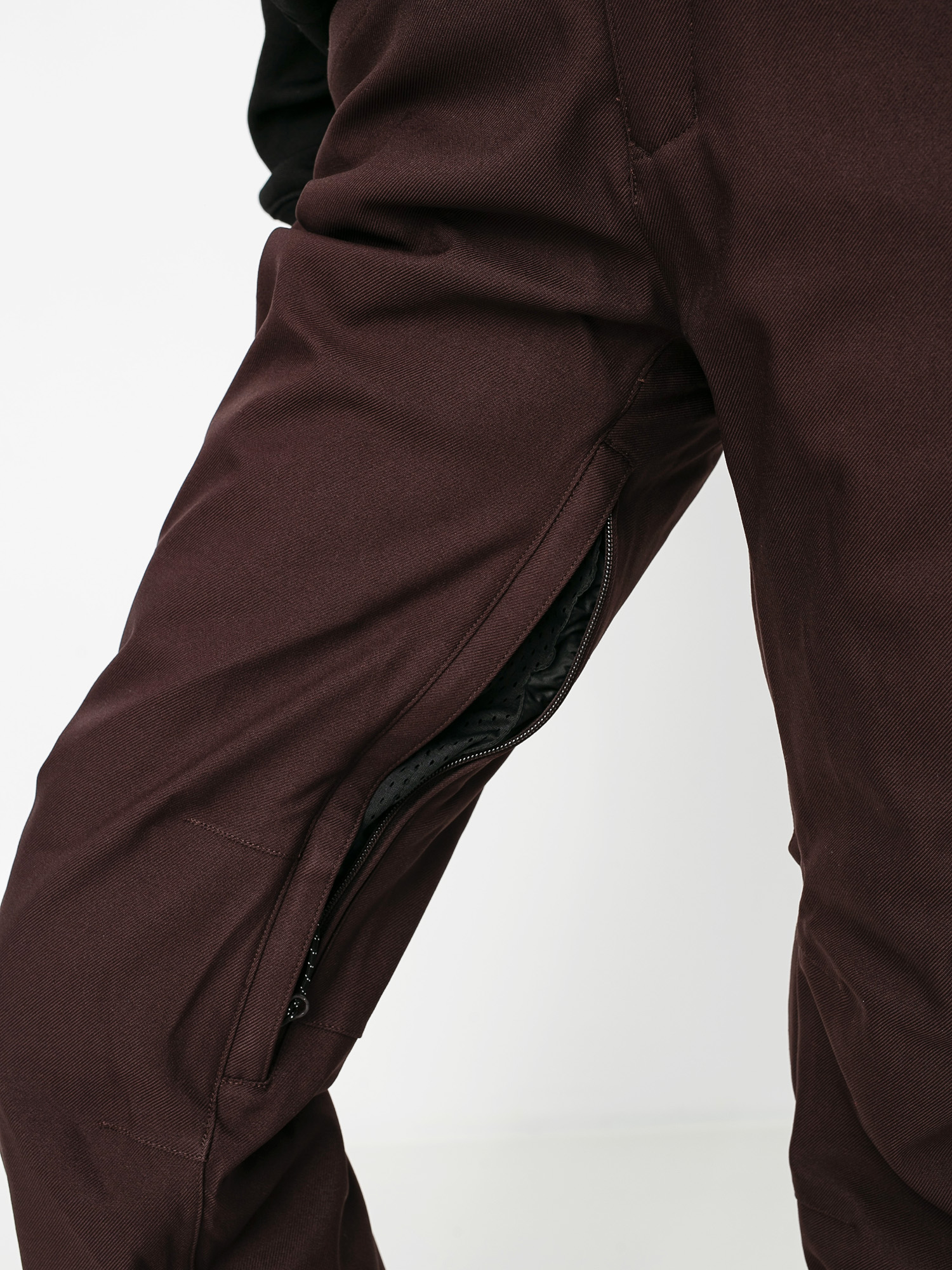Damskie Spodnie snowboardowe Volcom Grail 3D Stretch (black red)