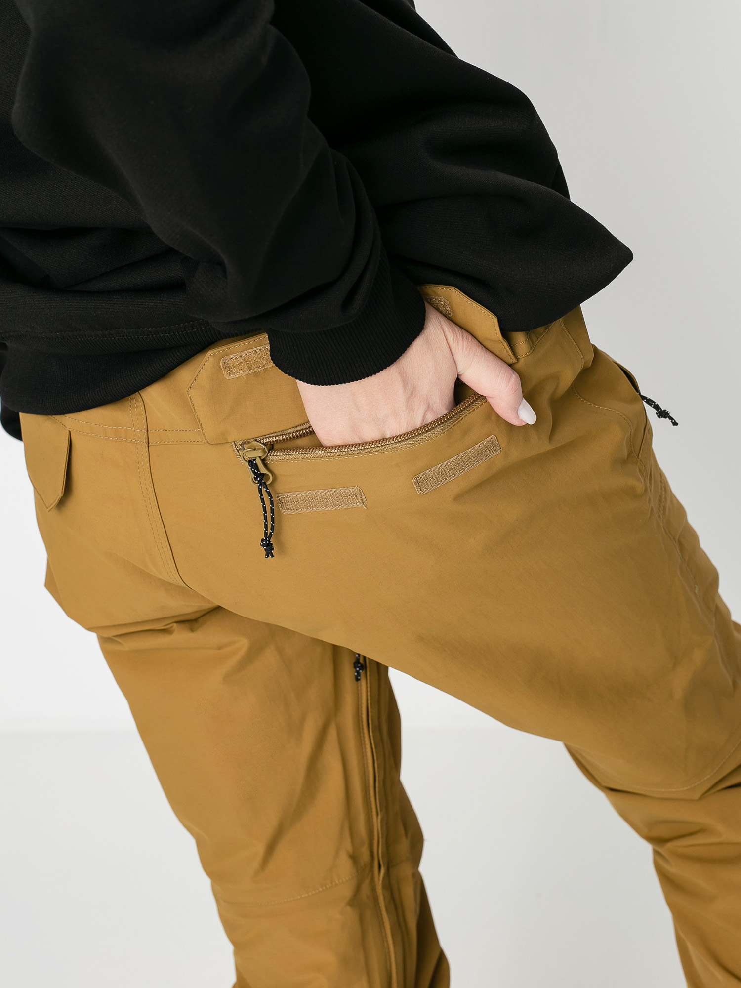 Damskie Spodnie snowboardowe Volcom Knox Ins Gore Tex (burnt khaki)