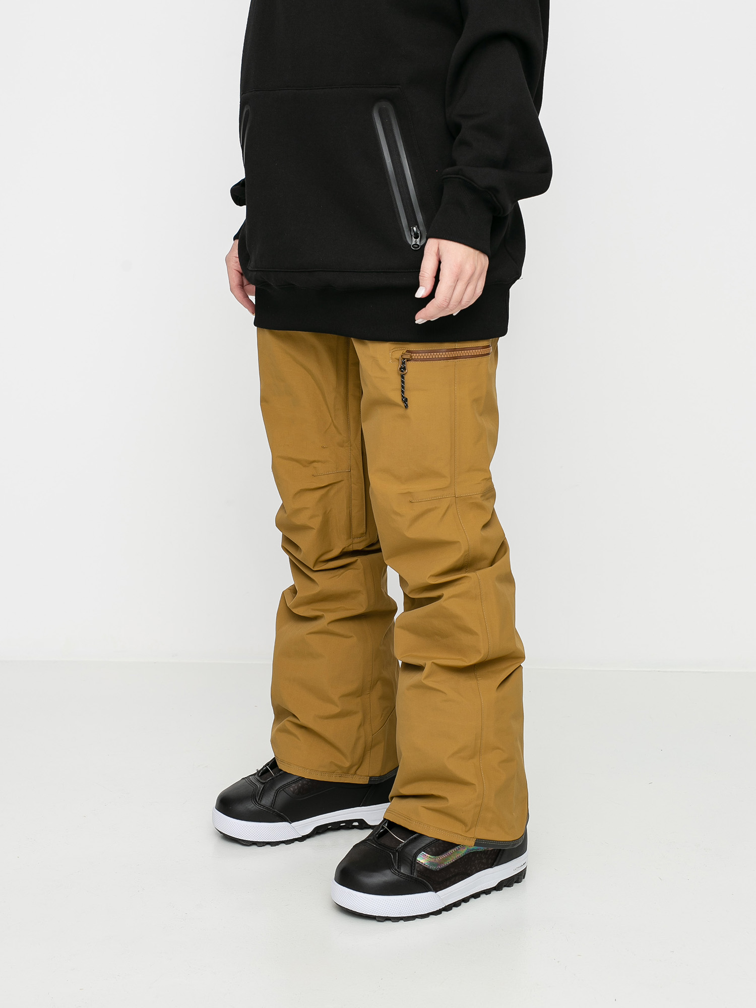 Damskie Spodnie snowboardowe Volcom Knox Ins Gore Tex (burnt khaki)