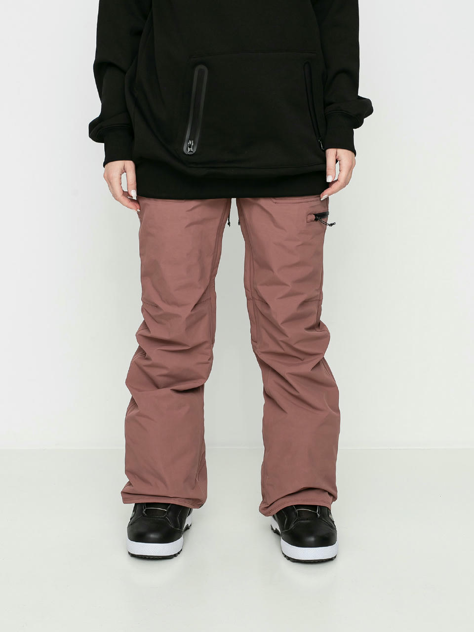 Damskie Spodnie snowboardowe Volcom Knox Ins Gore Tex (rose wood)