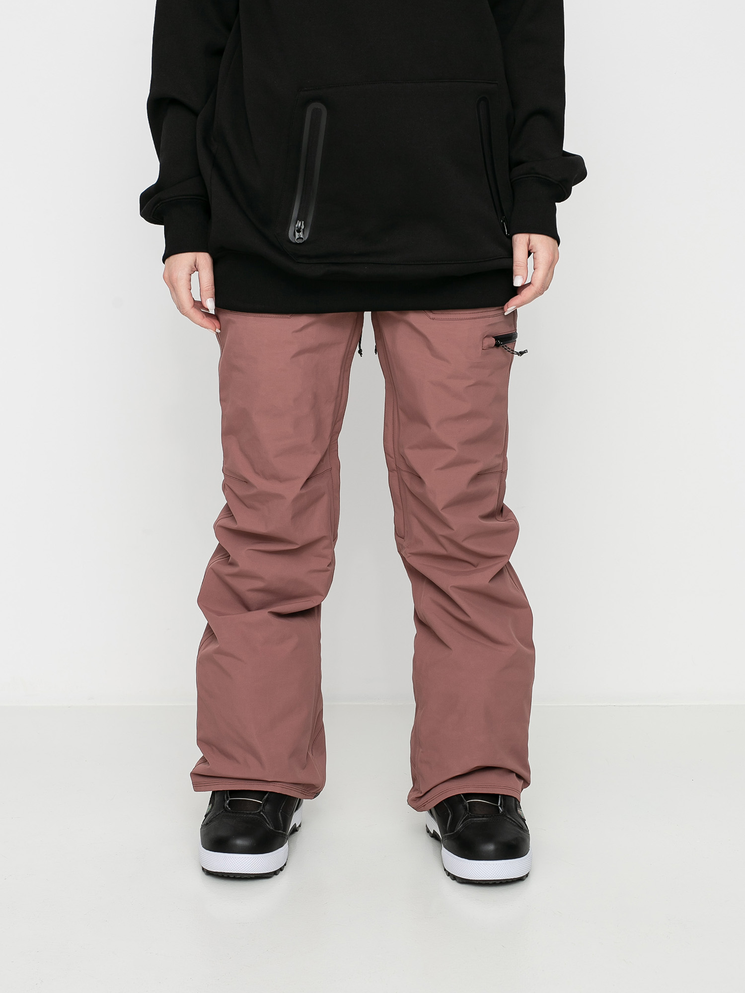 Damskie Spodnie snowboardowe Volcom Knox Ins Gore Tex (rose wood)