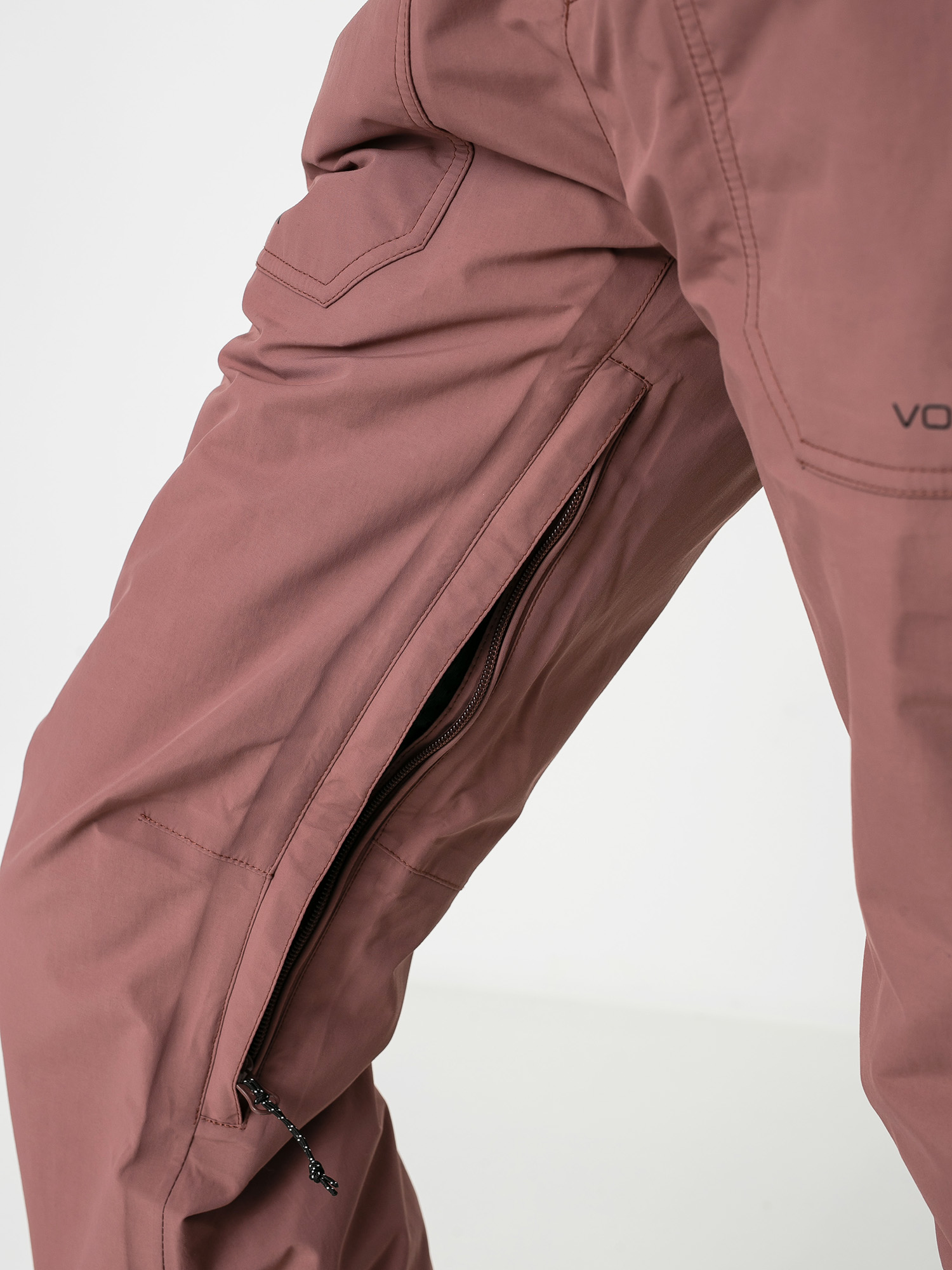 Damskie Spodnie snowboardowe Volcom Knox Ins Gore Tex (rose wood)