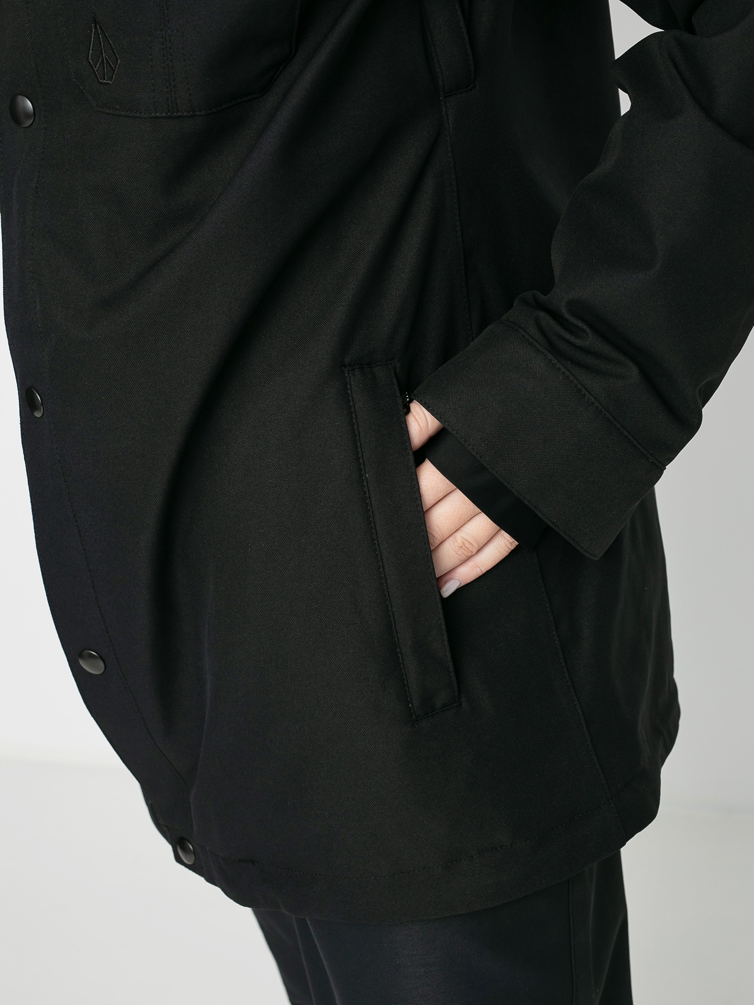 Damska Kurtka snowboardowa Volcom Kuma (black)
