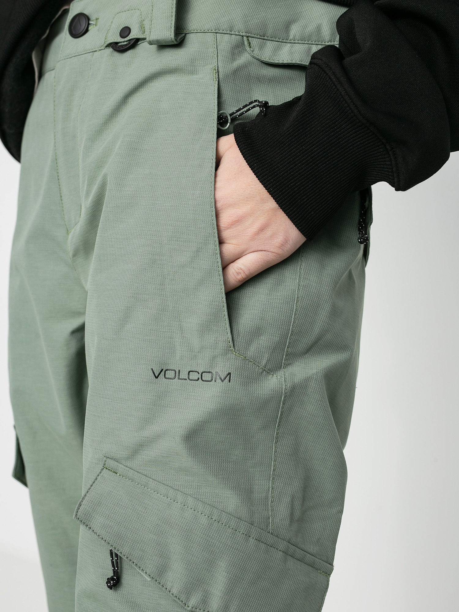 Damskie Spodnie snowboardowe Volcom Aston Gore Tex (dusty green)