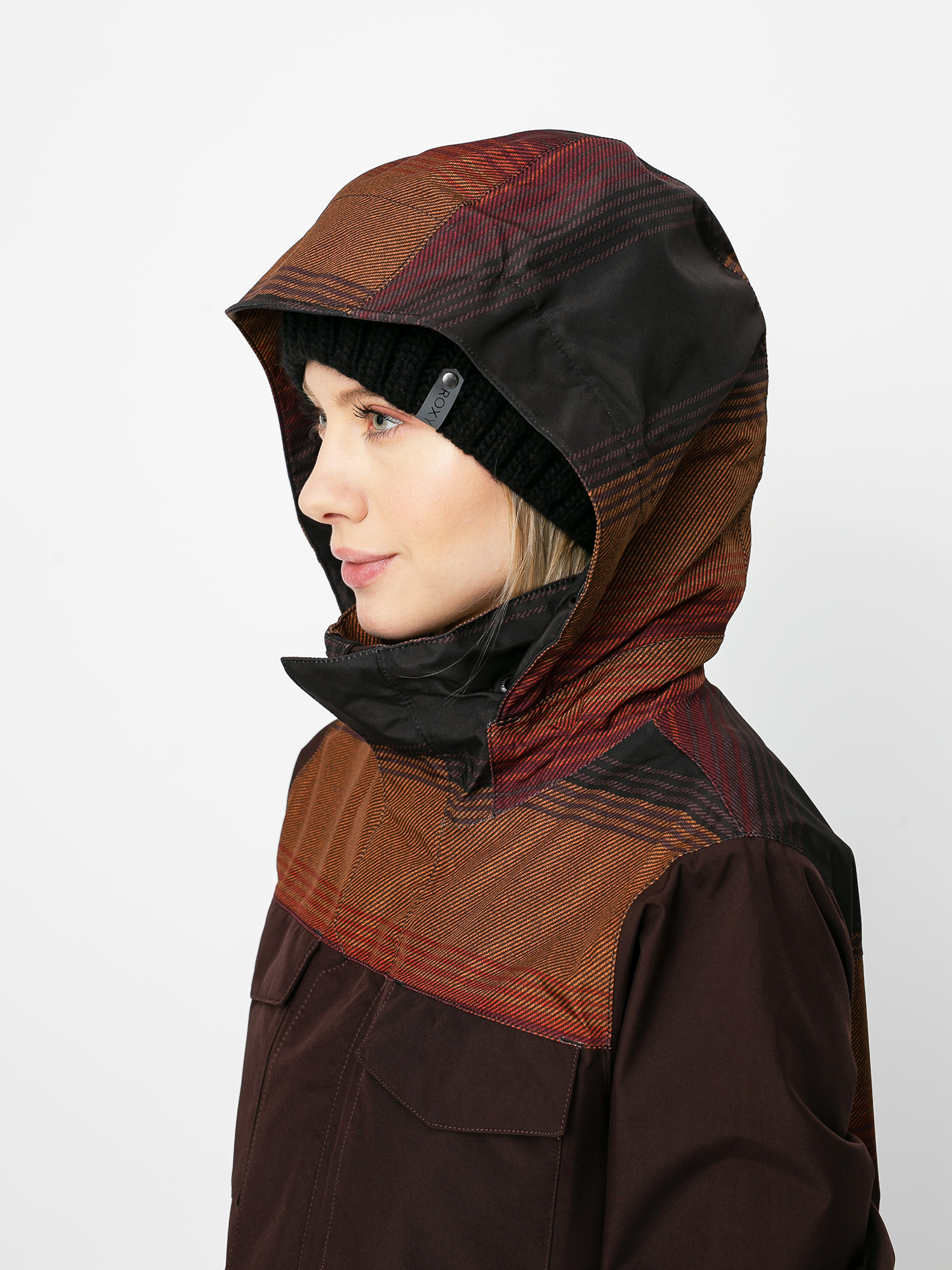Damska Kurtka snowboardowa Volcom Leda Gore Tex (black red)