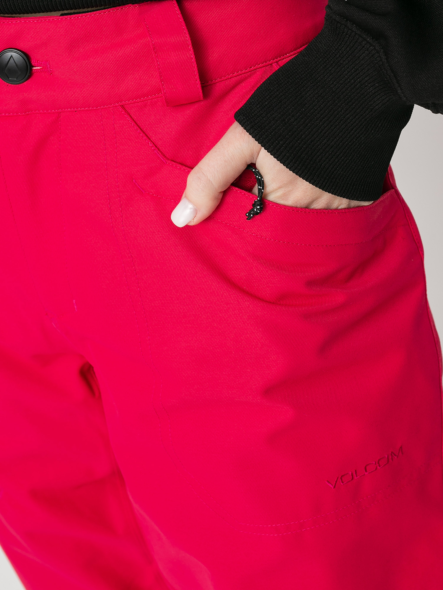 Damskie Spodnie snowboardowe Volcom Hallen (magenta)