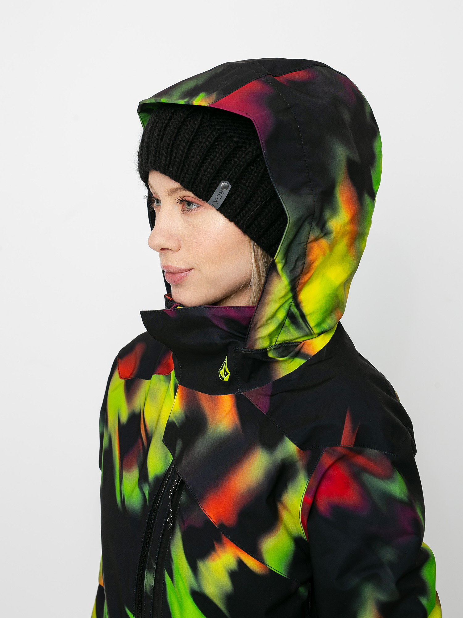 Damska Kurtka snowboardowa Volcom 3D Stretch Gore (acid yellow)