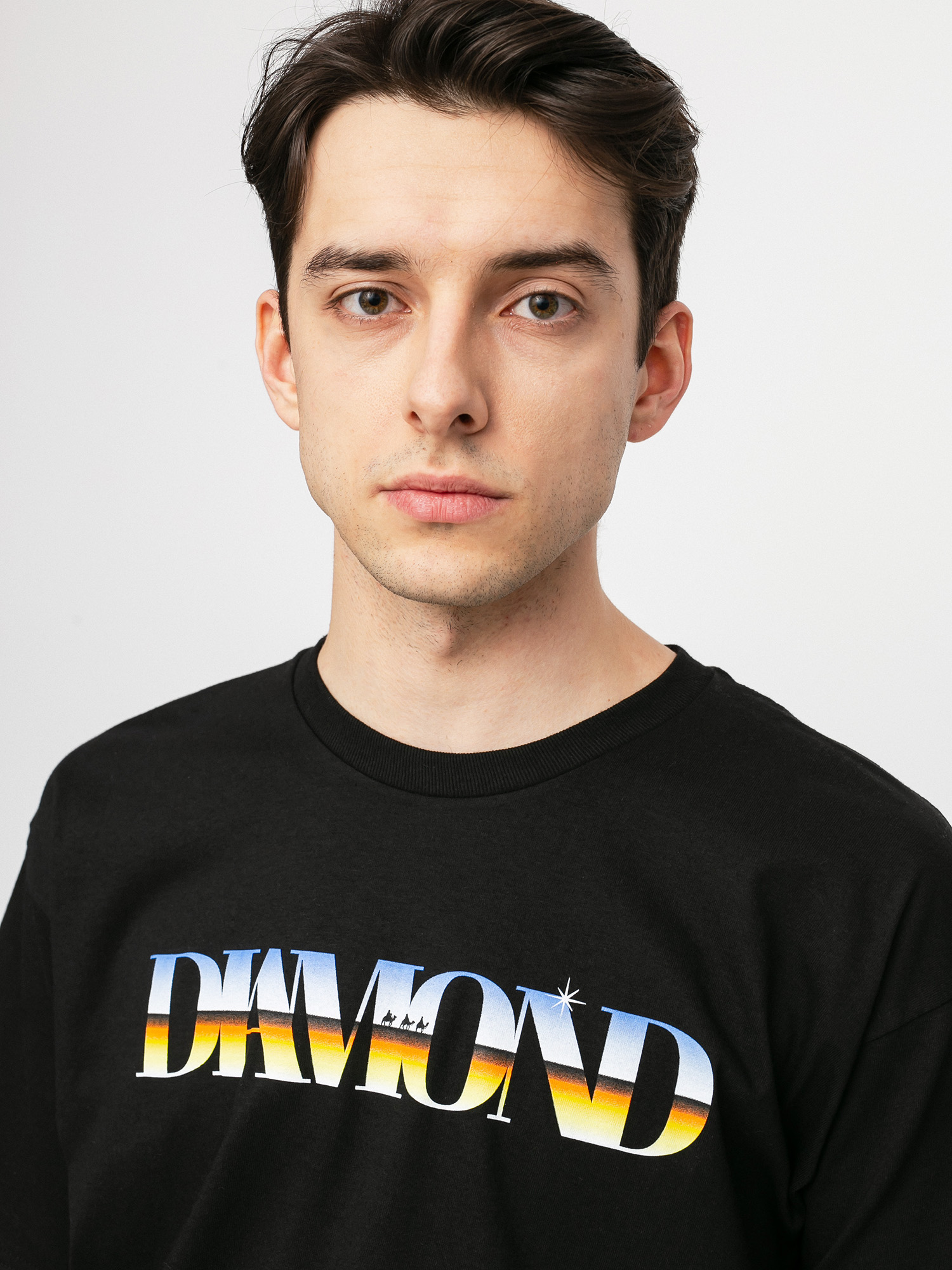 T-shirt Diamond Supply Co. Passage (black)