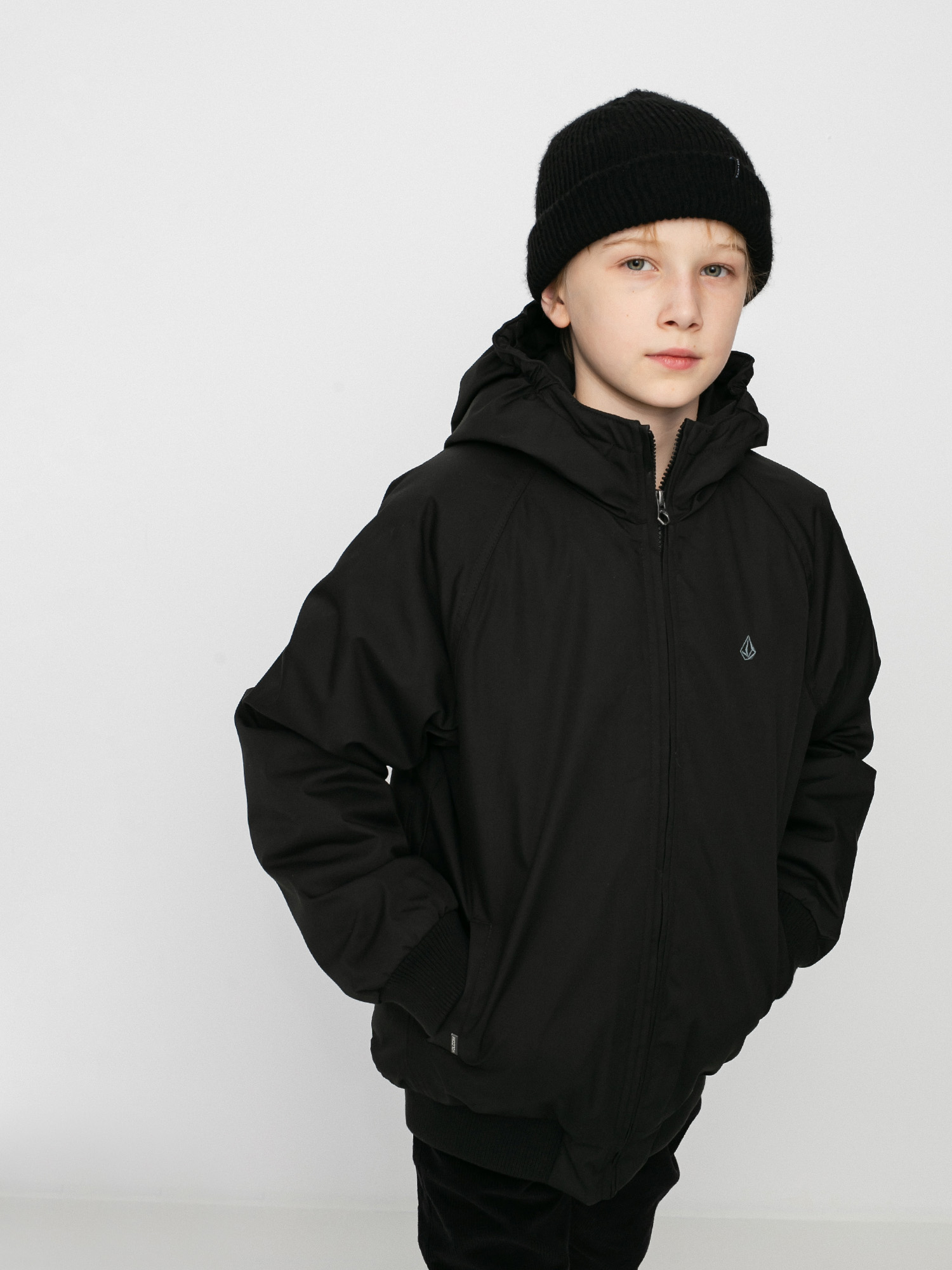 Kurtka Volcom Hernan 5K JR (black)