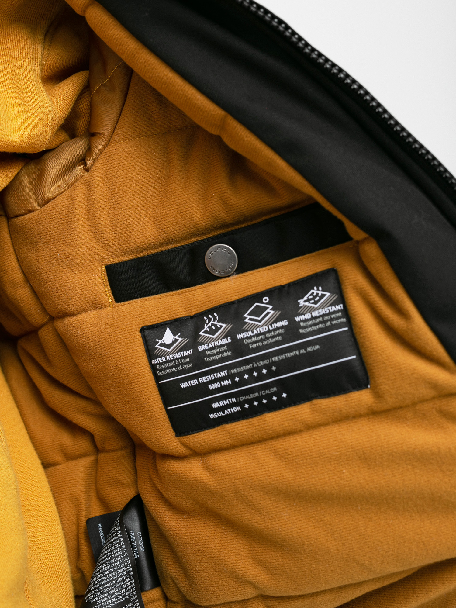 Kurtka Volcom Hernan 5K JR (black)