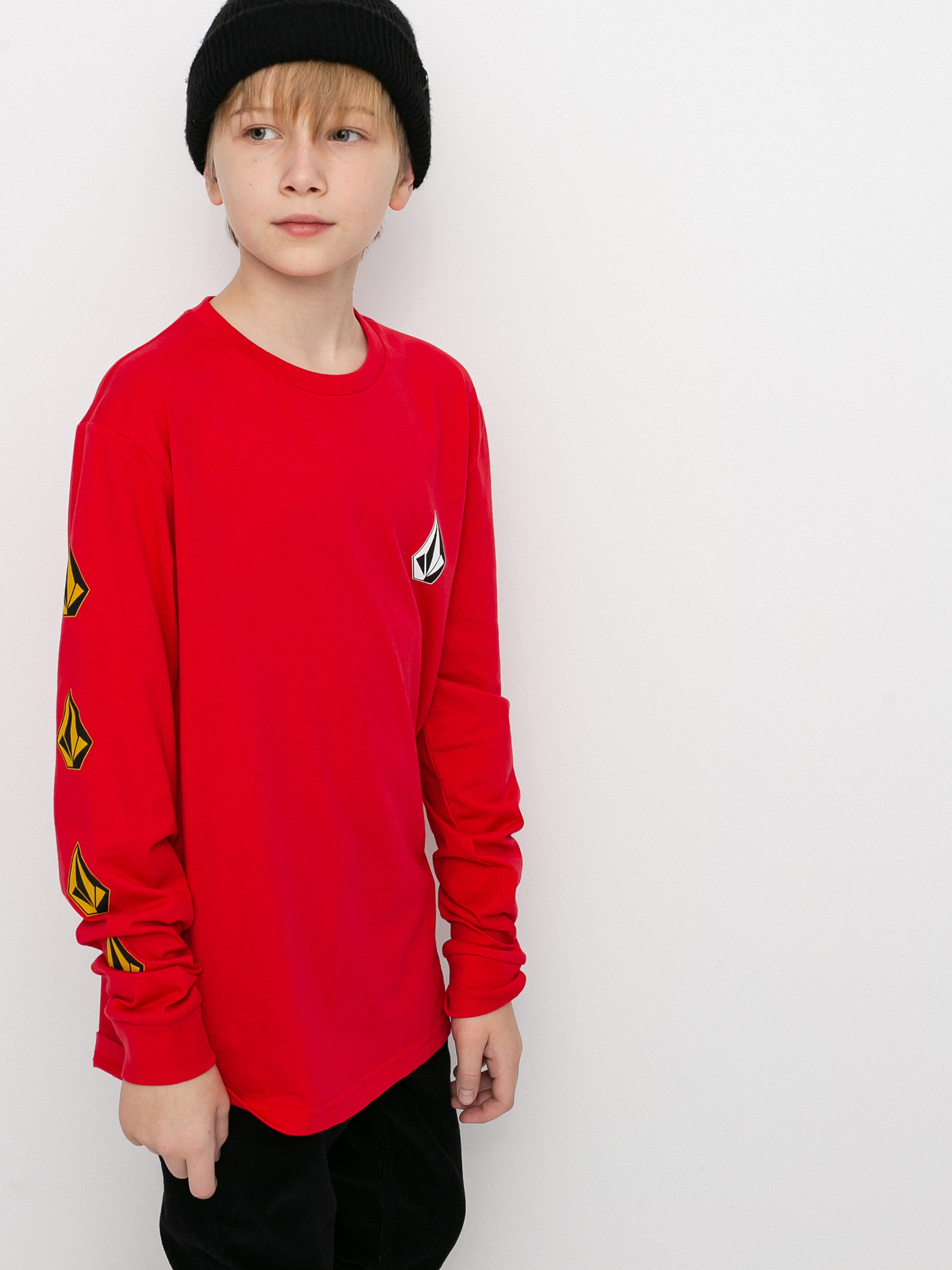 Longsleeve Volcom Deadly Stone Bsc (fiery red)