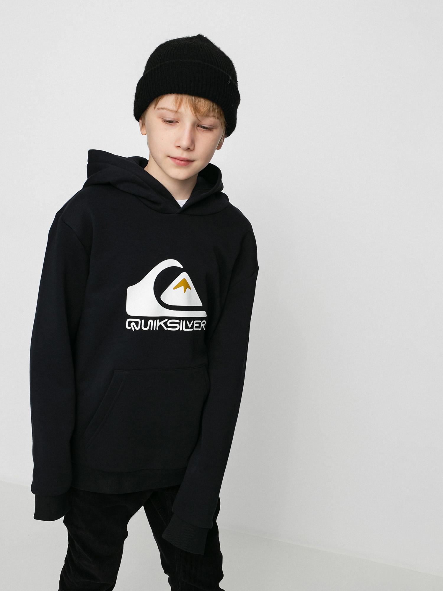 Bluza z kapturem Quiksilver Big Logo HD (black)