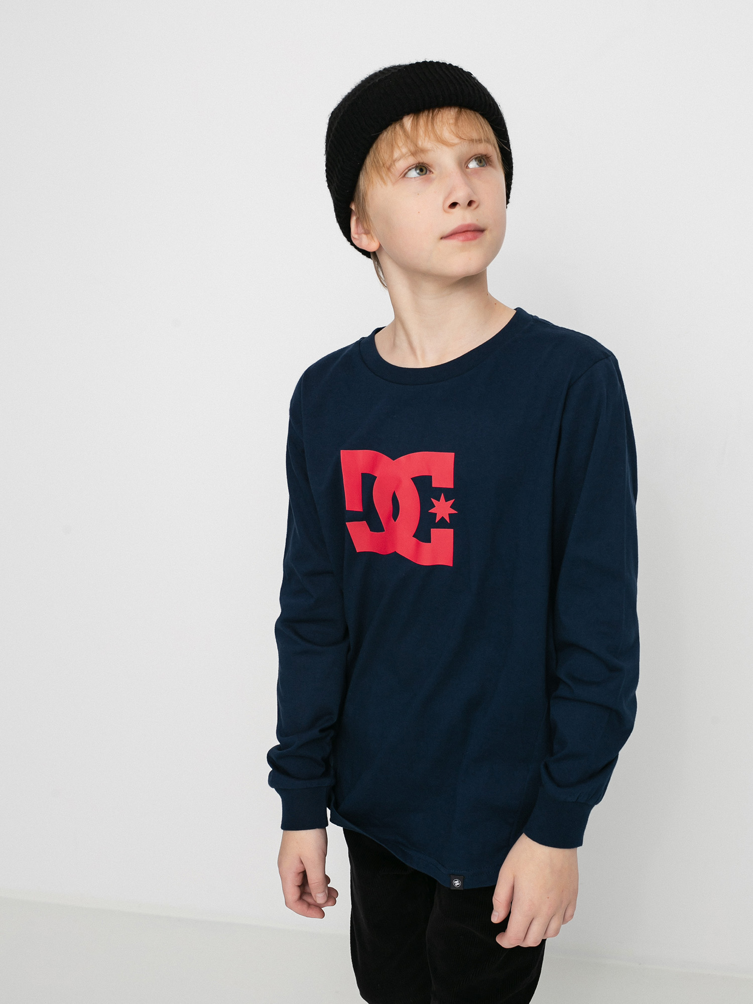 Longsleeve DC Star (black iris)