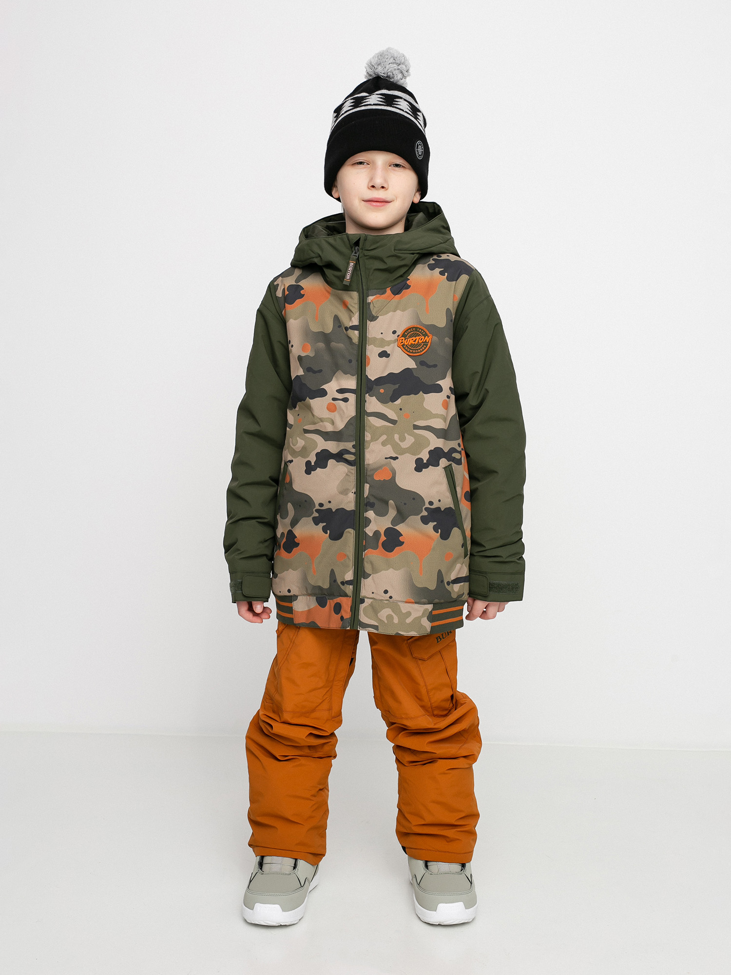 Kurtka snowboardowa Burton Game Day (kelp birch camo)