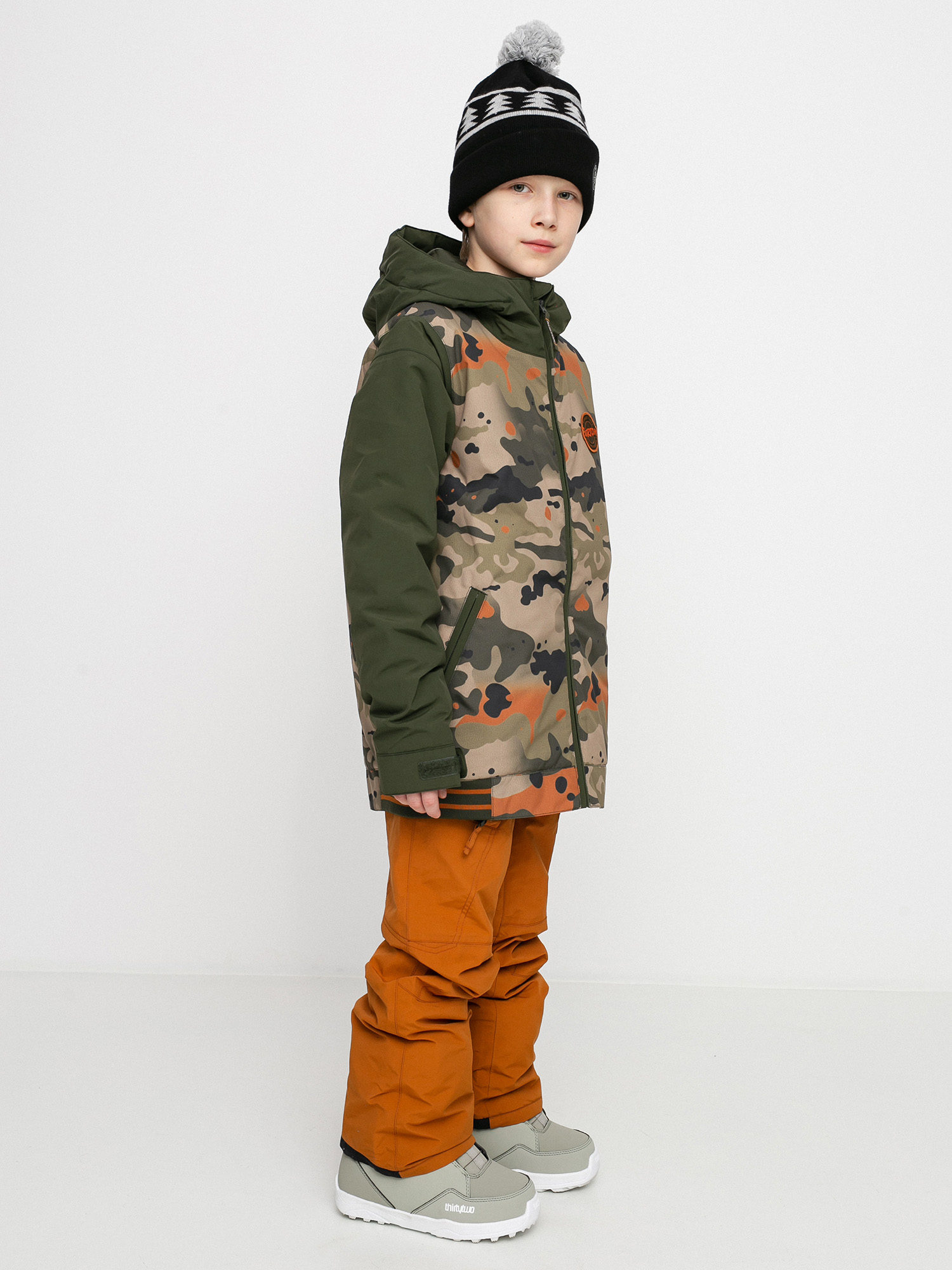 Kurtka snowboardowa Burton Game Day (kelp birch camo)