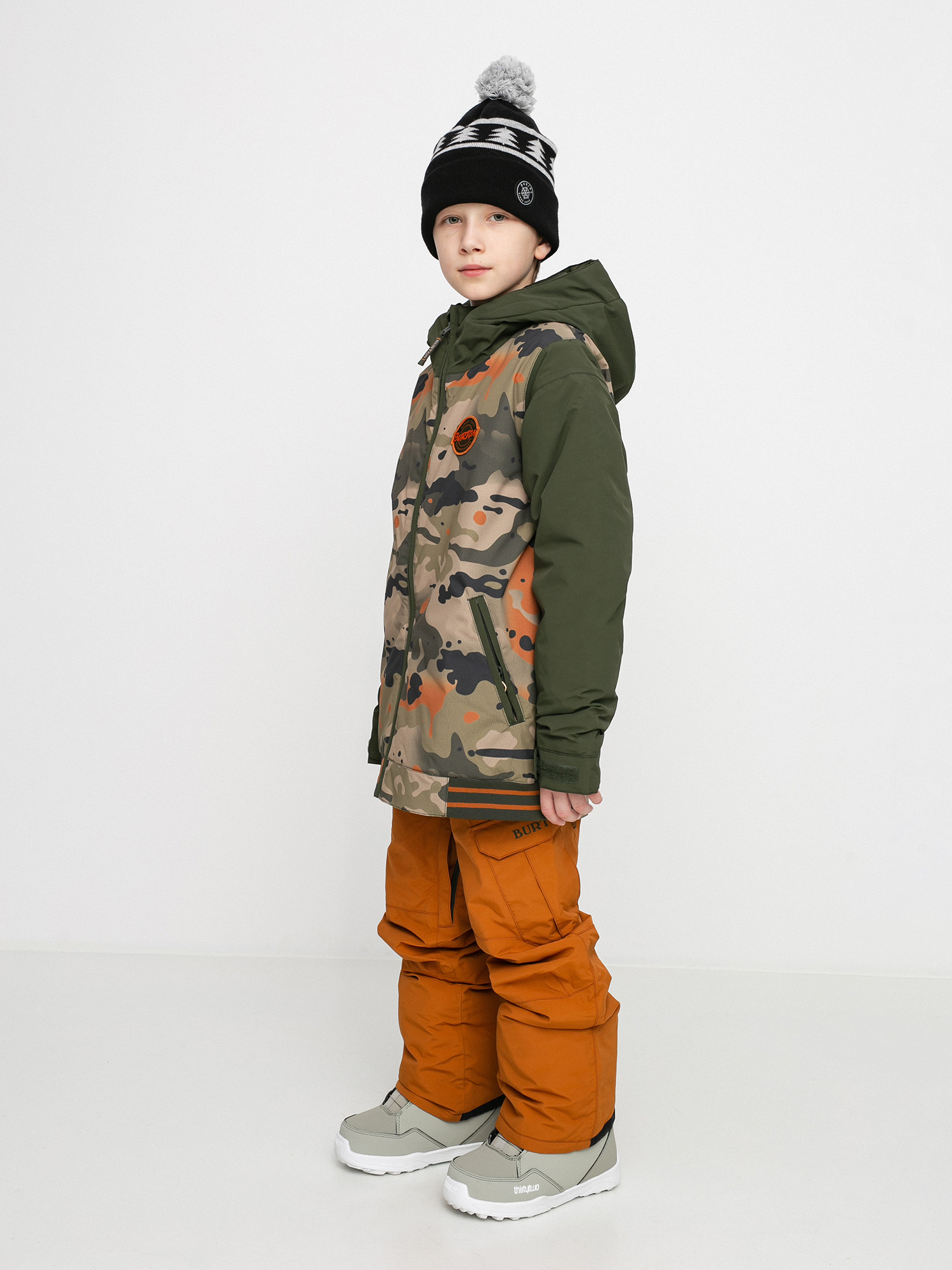Kurtka snowboardowa Burton Game Day (kelp birch camo)