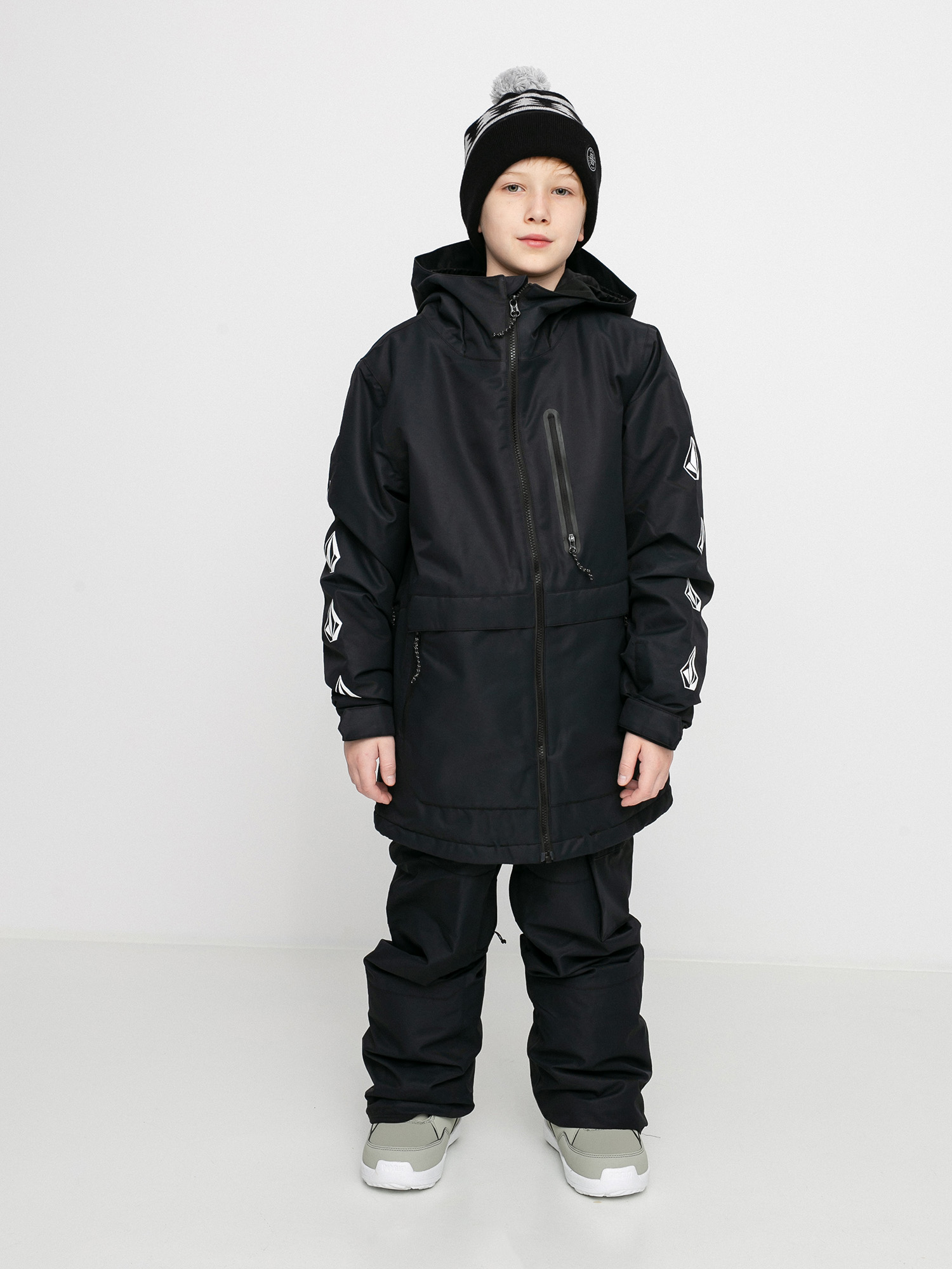 Kurtka snowboardowa Volcom Holbeck Ins (black)