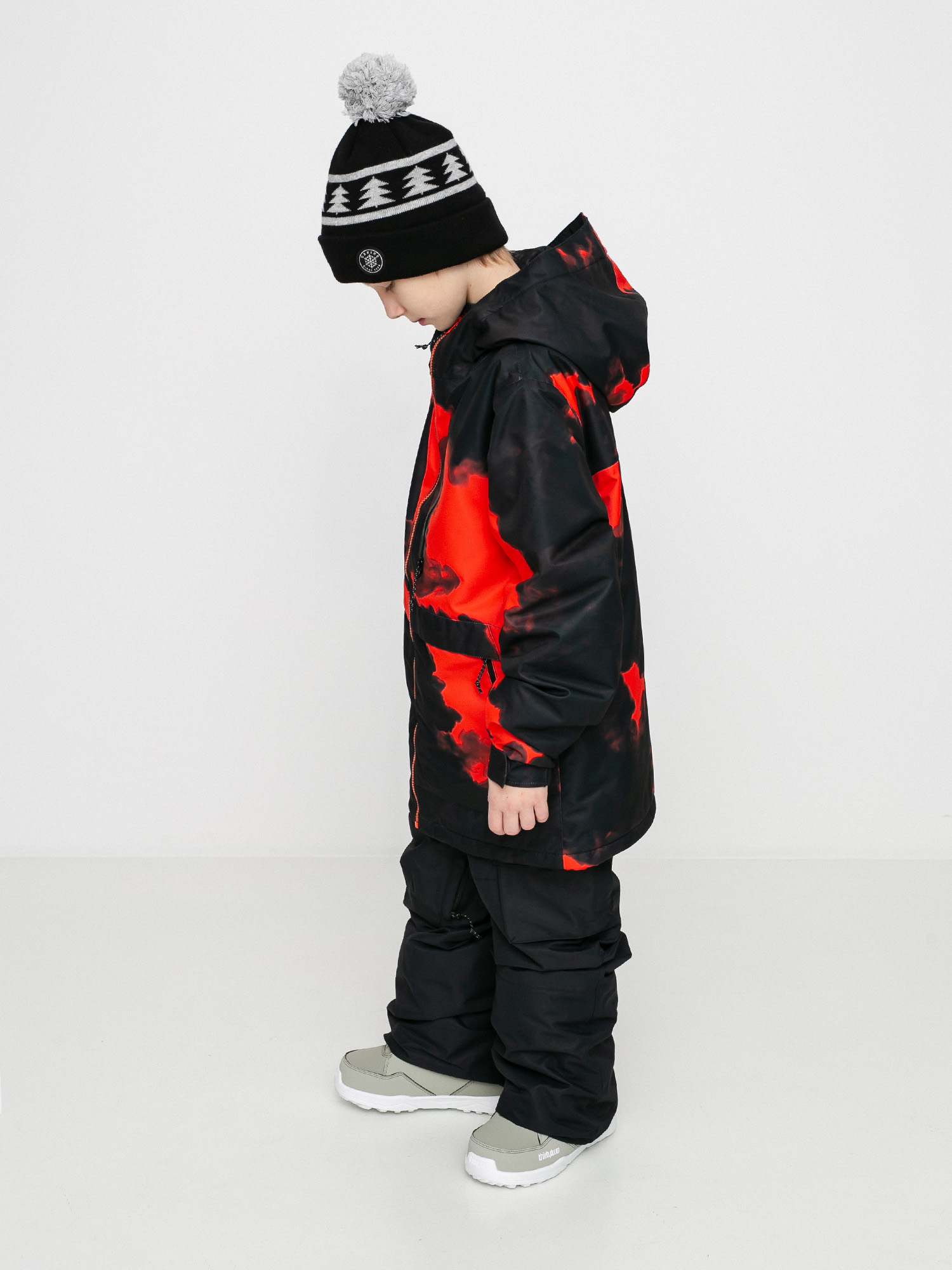 Kurtka snowboardowa Volcom Holbeck Ins (magma smoke)